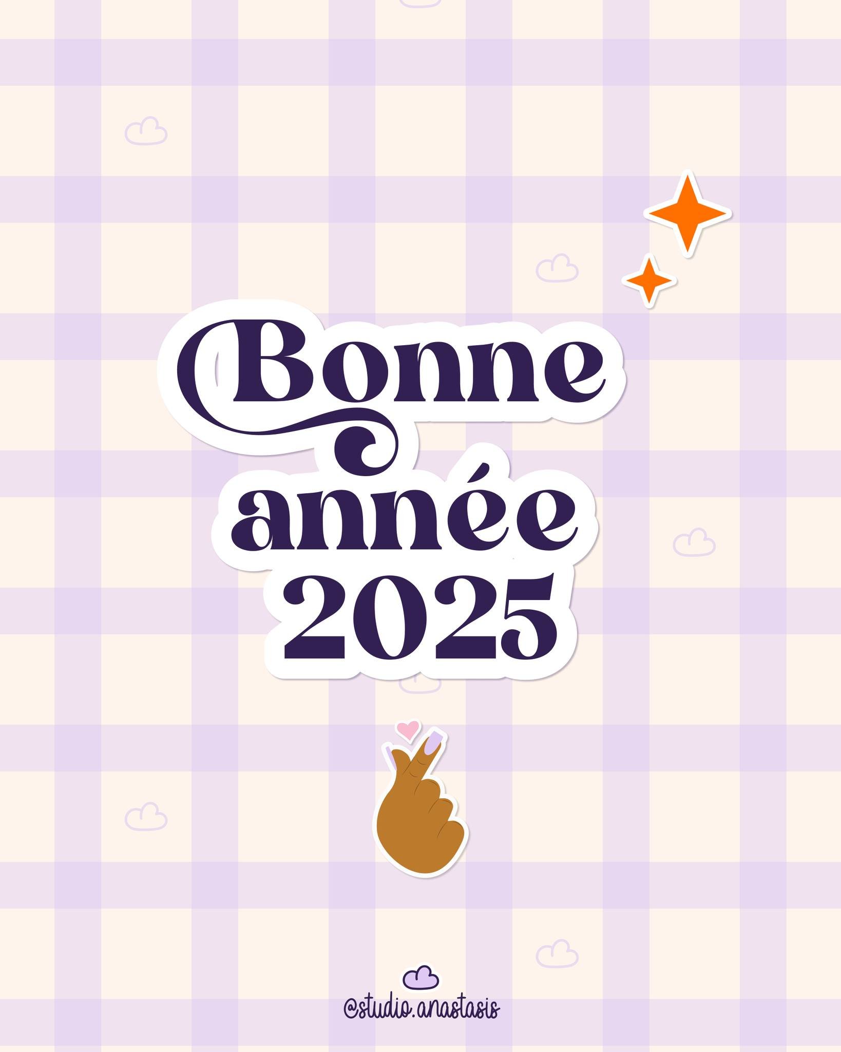 Le Studio Anastasis te souhaite une heureuse et bonne ann&eacute;e 2025 !

#bonneannee