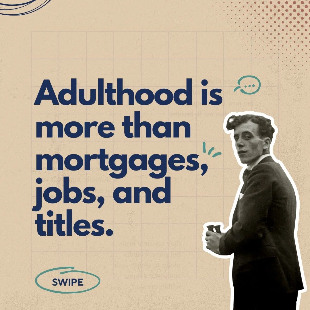 What dream are you carrying?

Much of this framing is inspired by Bill Plotkin&rsquo;s work in Nature and the Human Soul, which explores the stages of human development and the deeper tasks of true adulthood.

Defiantly a recommended read.