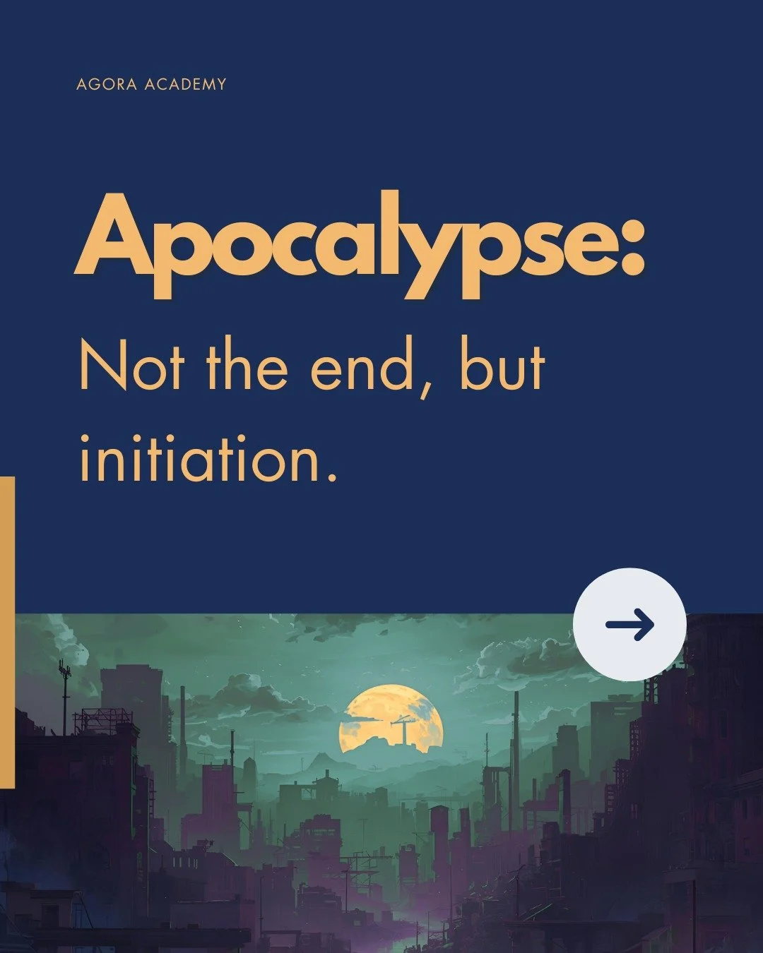 Reflections from our last Mythology Class on the Apocalypse 🔥

In both Ragnar&ouml;k and Revelation, the end is not only destruction, it&rsquo;s disclosure. The world doesn&rsquo;t just fall apart; it reveals what could never last. Empires crumble, 