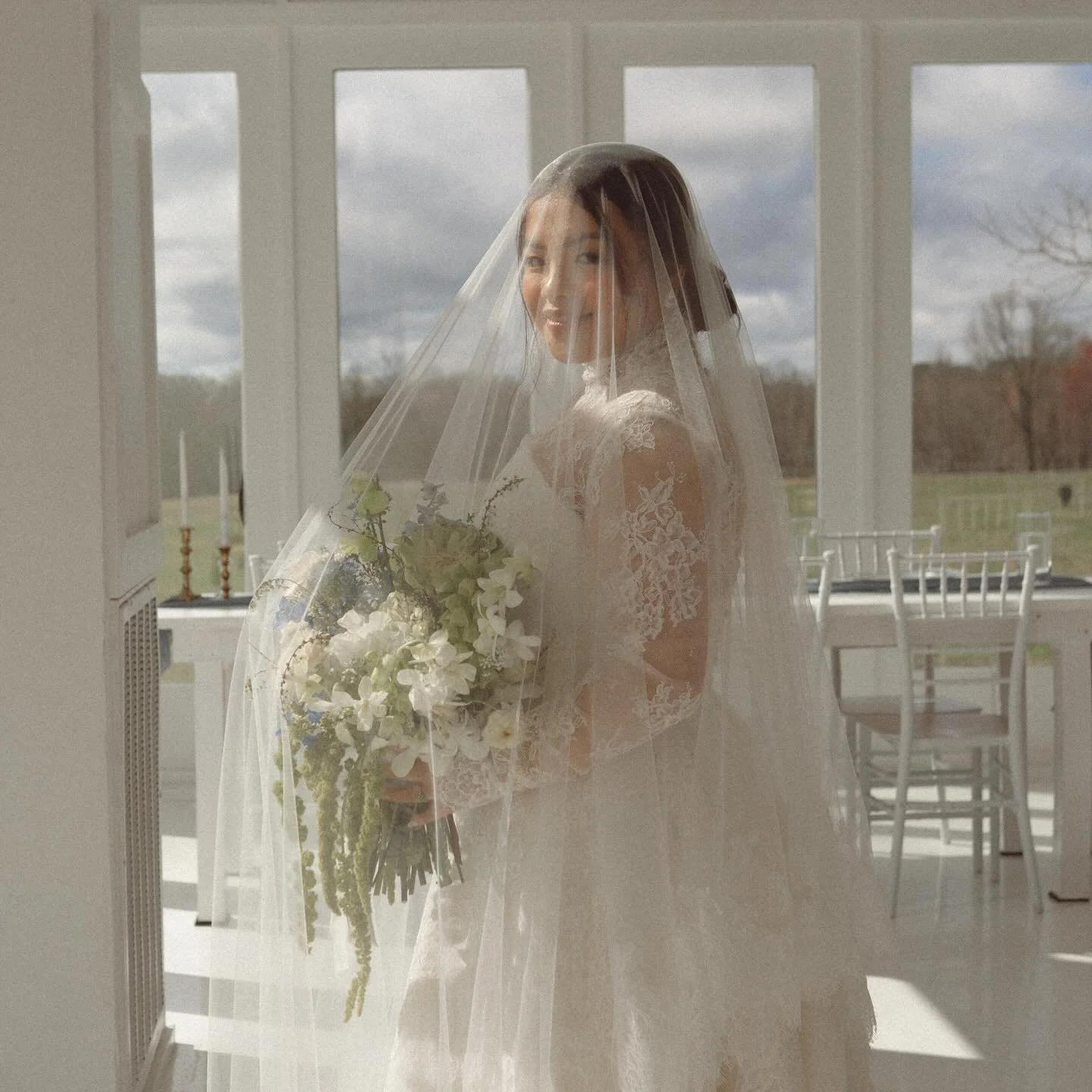 Couldn&rsquo;t post these fast enough🥹

@angetakemyphoto is so very lovely and amazing and takes just stunning photos🤍 I love love love making bridal bouquets and truly each one is so different. For this one in particular all of the blue delphinium