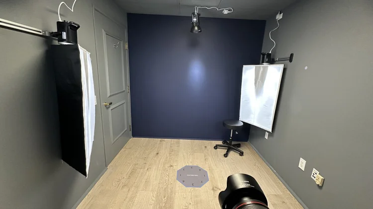 Simple Studios custom before and after photo studio installation 2