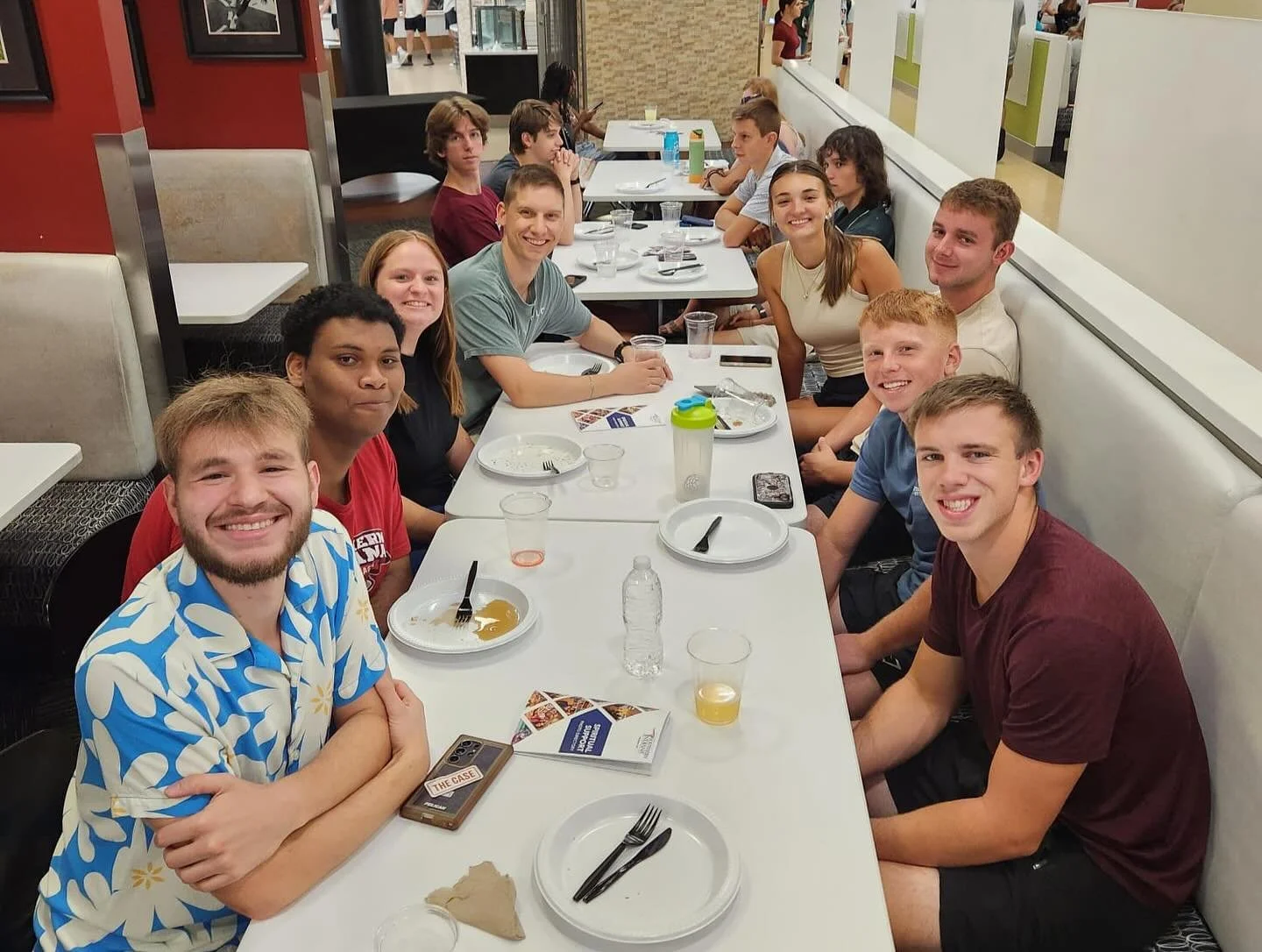 Welcome Week was full of fun events and new faces! We served students a few different meals, played some kickball, competed in minute-to-win-it games, and attended Mass together. We can’t wait to see what the rest of the year holds🦅❤️