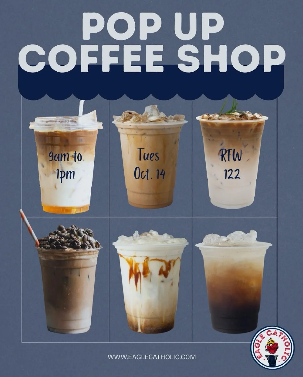 Pop-Up coffee shop today! See you there☕️☕️