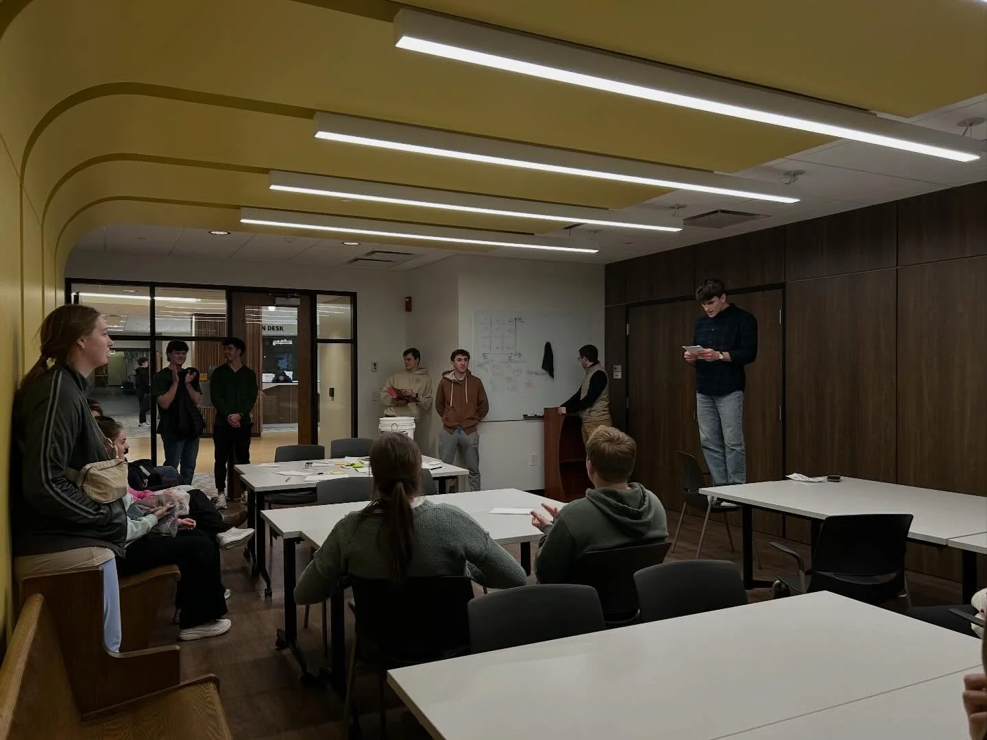 Wednesday we kicked off the semester with our Acts of Kindness Bingo event where we completed different acts of kindness on and off campus! Stay tuned for next week&rsquo;s event, reverse charades!