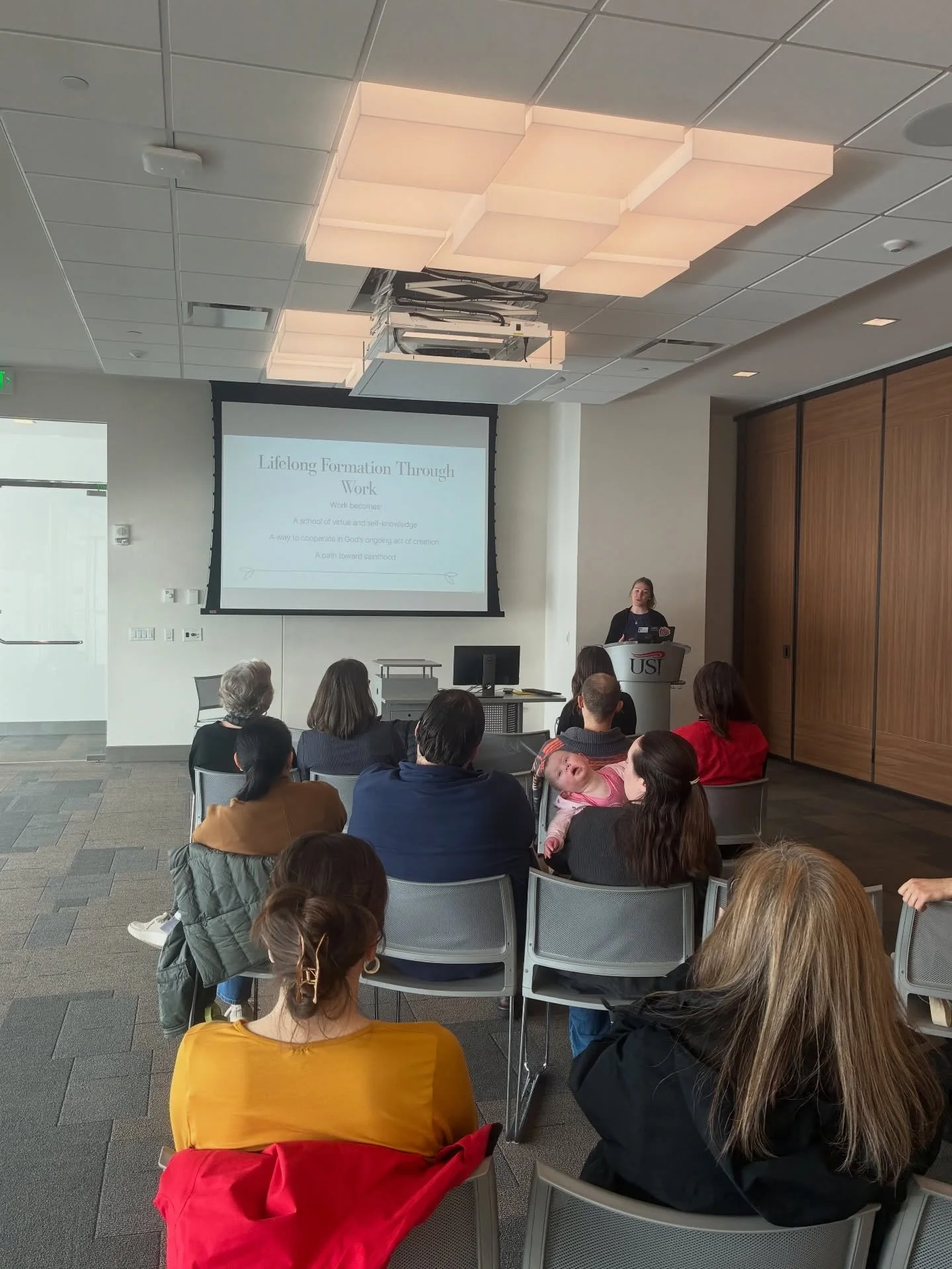 Over the weekend, we hosted the St. Hildegard Symposium at the Griffen Center. These speakers helped others gather a better understanding on how to apply their faith to their everyday lives.