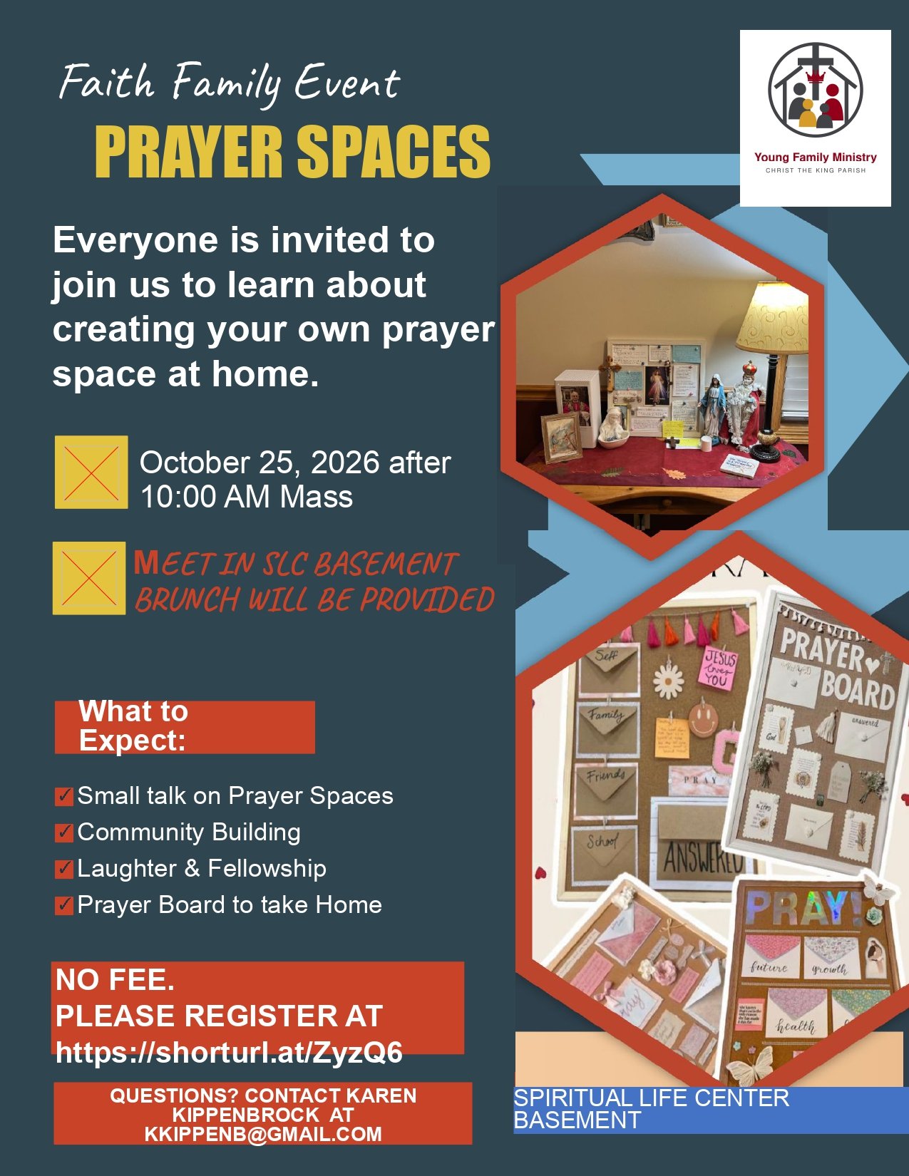 Faith Family Event: Prayer Spaces | Ferdinand