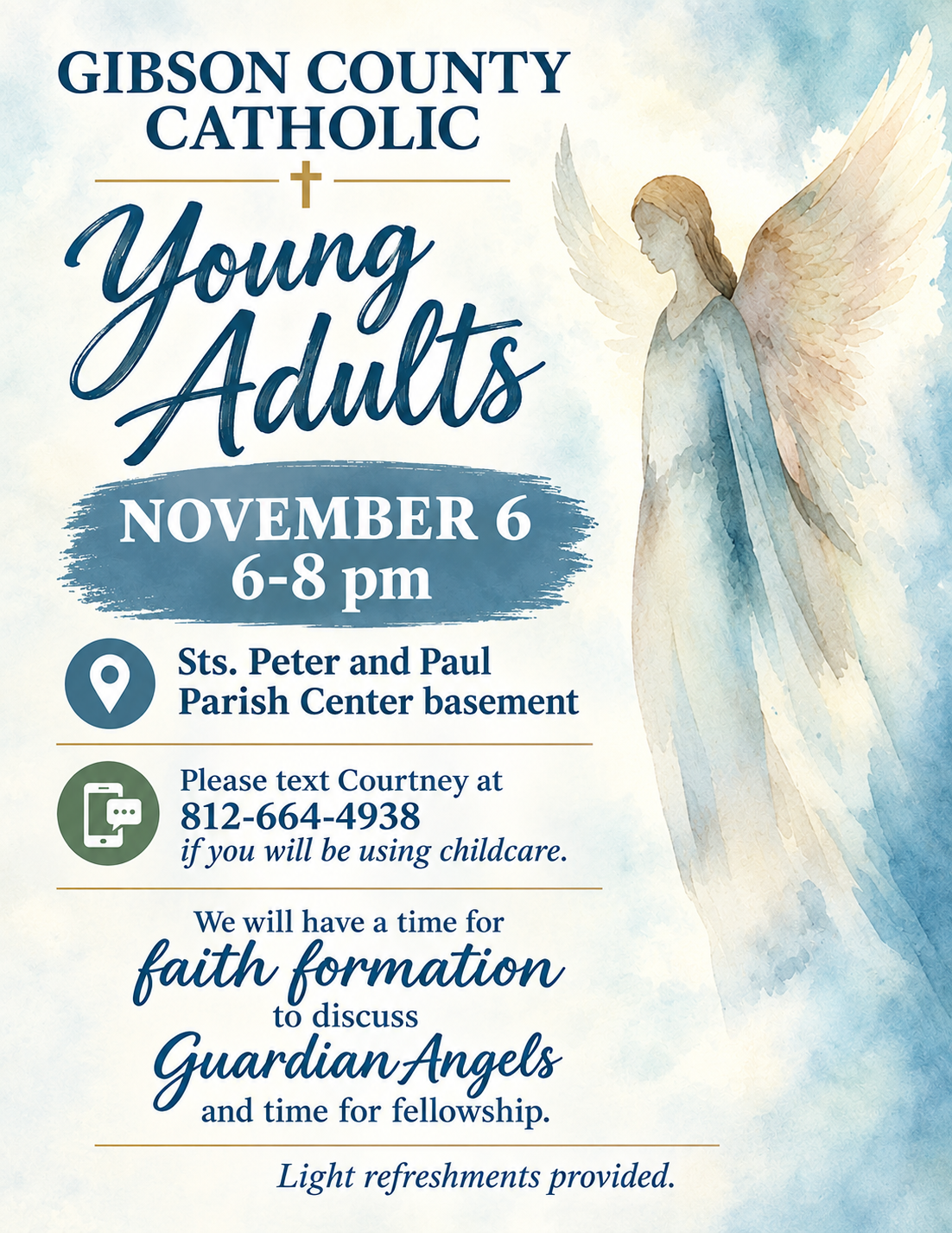 Friday, November 6 – Gibson County Catholic Young Adults | Haubstadt
