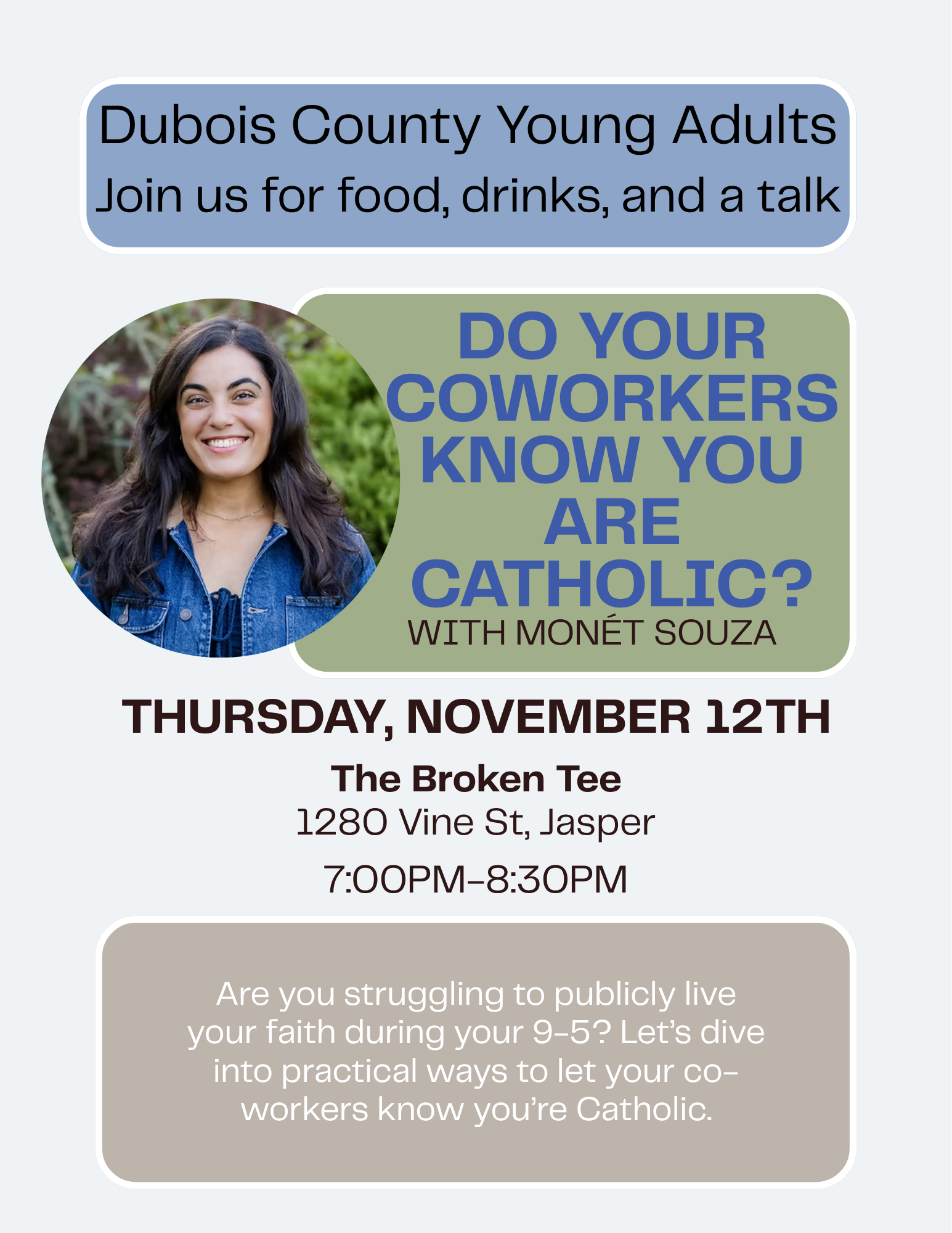 Thursday, November 12 – Dubois County Young Adults | Jasper