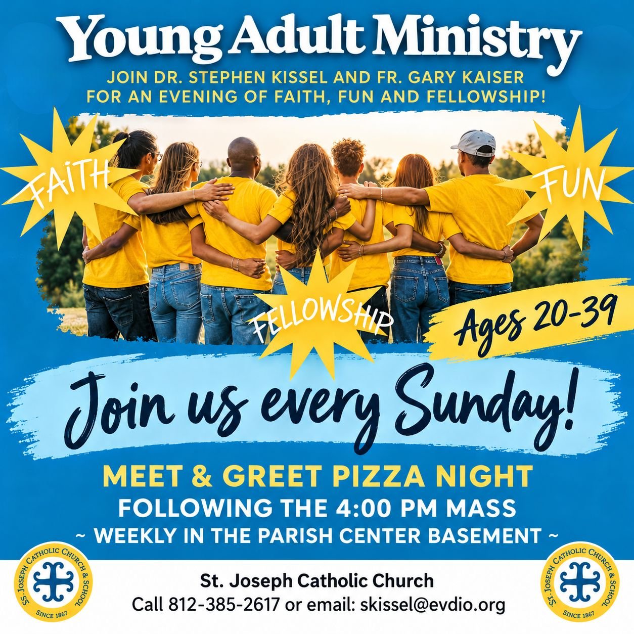 Sundays – Young Adults | St. Joseph, Princeton
