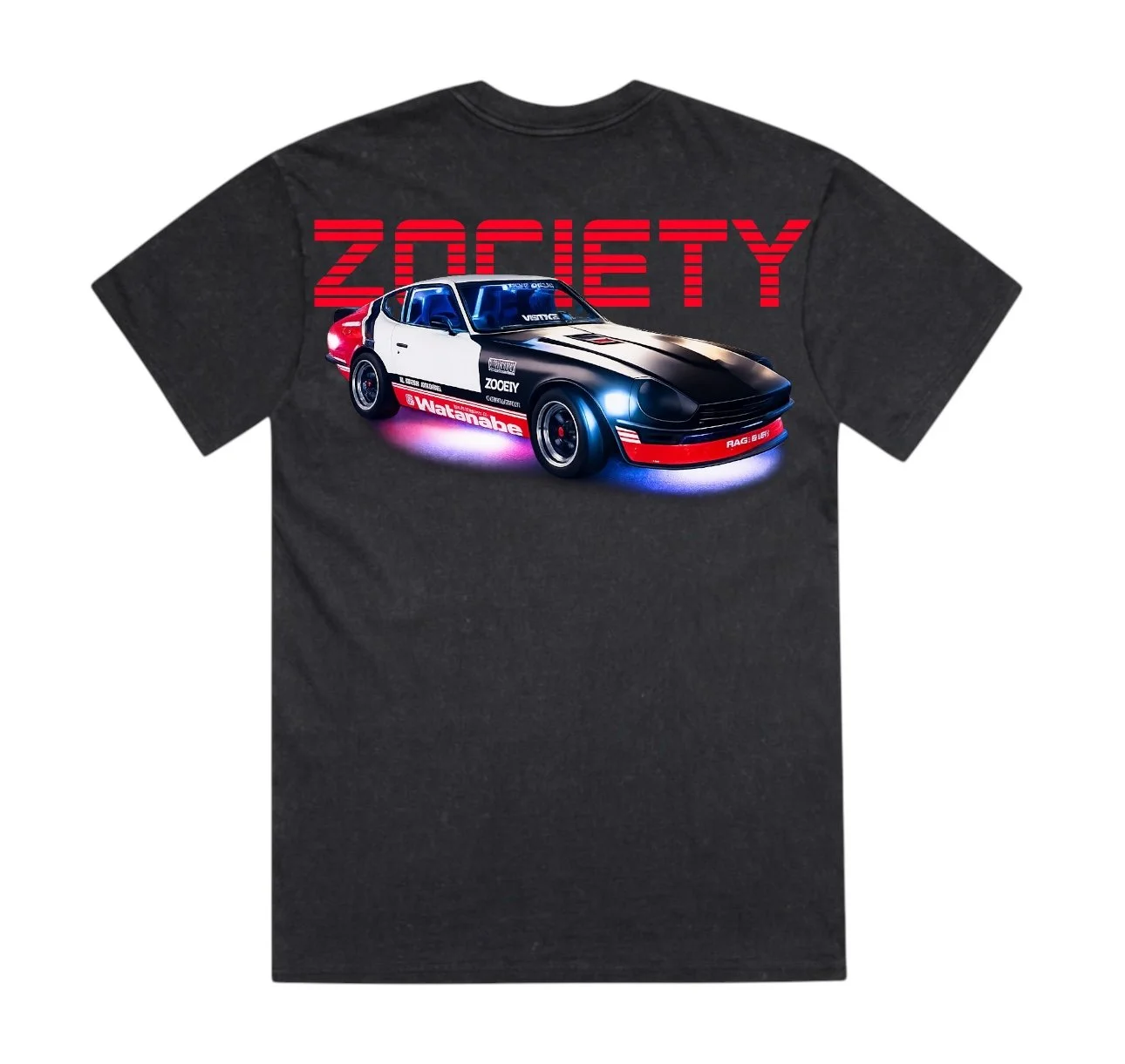 ZOCIETY RETRO GLOW TEE