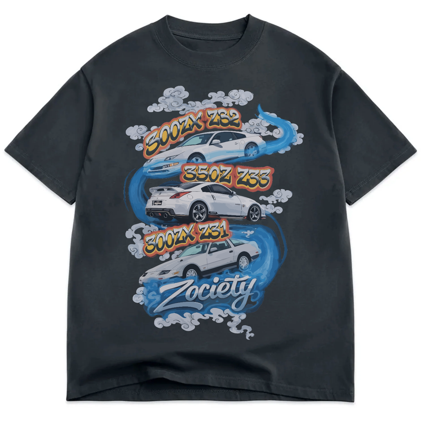 ABOVE THE CLOUDS OVERSIZED TEE