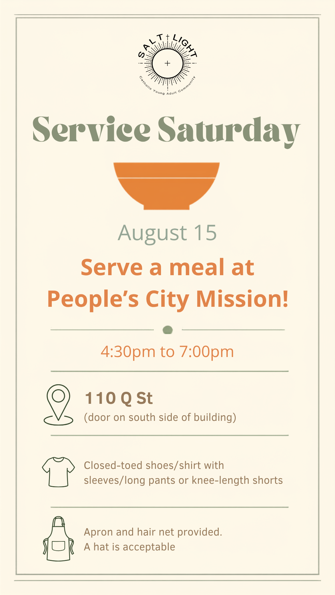 Service Saturday: People's City Mission