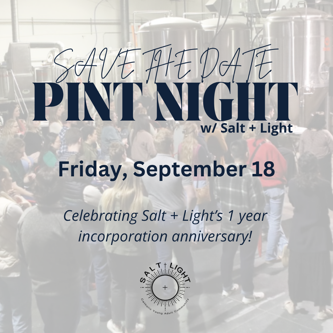 Pint Night: Salt + Light's Incorporation Anniversary