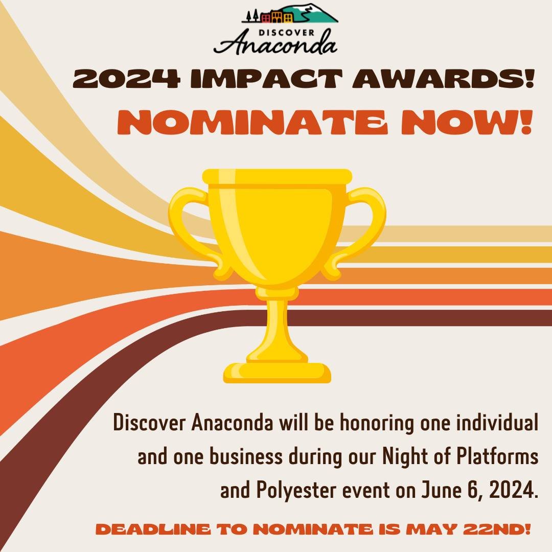 Discover Anaconda is excited to honor one individual and one small business during our Night of Platforms &amp; Polyester on June 6th!

Now's your chance to nominate for the 2024 Impact Awards! ✨🏆☺️

We are now taking nominations for the following c