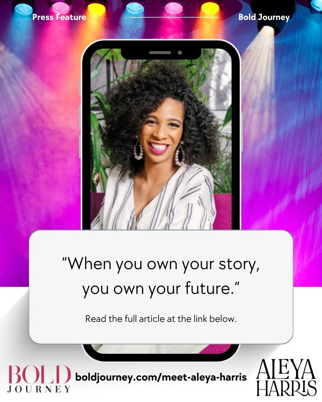 What story are you still believing that keeps you playing small?

Bold Journey asked me about my path and the real work behind becoming a confident, booked, and authentic speaker. I told the truth. Not the shiny version. The soul version. The version