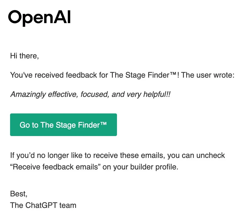 Want to know where to get speaking gigs? Try The Stage Finder. 

It is 100% free and, according to this user, pretty dope.

"Amazingly effective, focused, and very helpful!"
Awww shucks! Thanks ChatGPT User Friend <3

Be like my new best