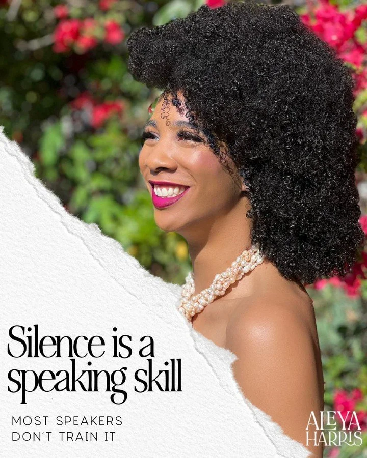I used to think being a &ldquo;natural talker&rdquo; was my edge.

Plot twist: my edge was learning to shut up on purpose.

Silence is not dead space.
It is the part of the message where transformation actually has room to happen.

When you rush to f