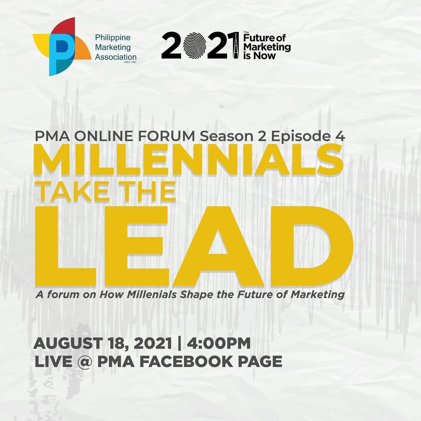 The Philippines ' next generation of leaders is getting younger and younger. According to the National Statistics, Millennials and GenZ now composed 70% of the country's population. 

For this next forum, we shall be talking about how can we stay rel