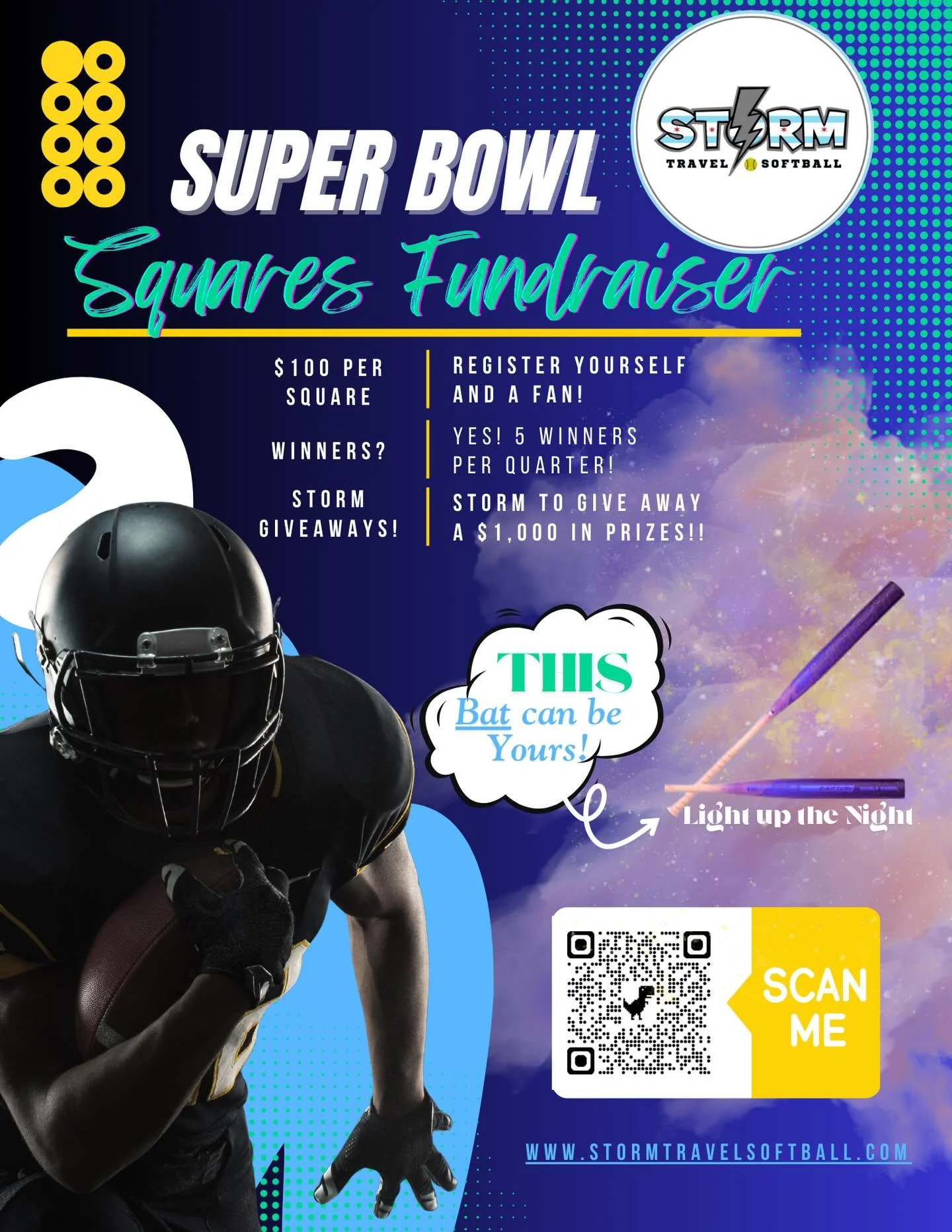 🏈IT&rsquo;S THAT TIME🏈

Super Bowl Squares are back and the stakes are very good&hellip;

✨ The winning sales athlete scores a brand new Ghost Twilight Bat ✨

Many opportunities to win! So pick your square, cheer a little louder, and hope the footb