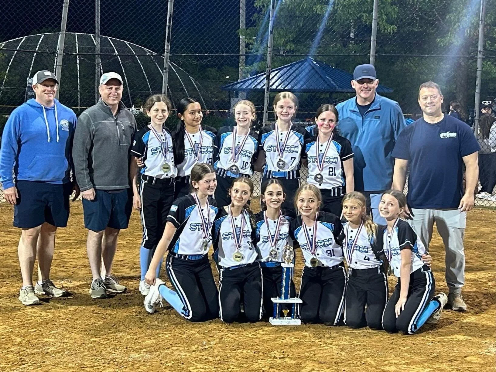 🏆⚡ CHAMPIONS ⚡🏆
Storm 12U - Coach Kennedy! 

Silver Bracket Winners 💪🥎
Great weekend&mdash;well-earned! 

#StormTravelSoftball #Champions #BringTheEnergy #EsaaBaseballSoftball #EvanstonExpressMemorialDayTournament2026