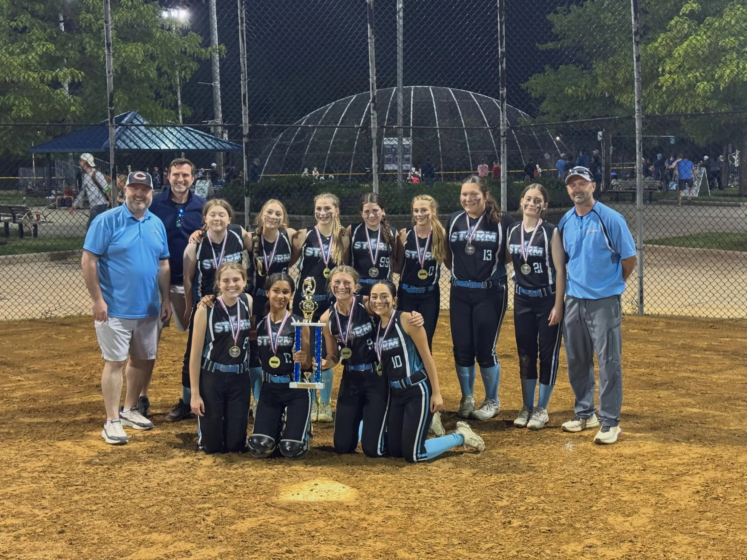 🏆⚡ CHAMPIONS ⚡🏆
Storm 13U Black

What a game. Battled to the end and came out on top 💪🥎

Proud of this group! 🩵

#StormTravelSoftball #Champions #WeAreTheStorm😤 #EsaaBaseballSoftball #EvanstonExpressMemorialDayTournament2026