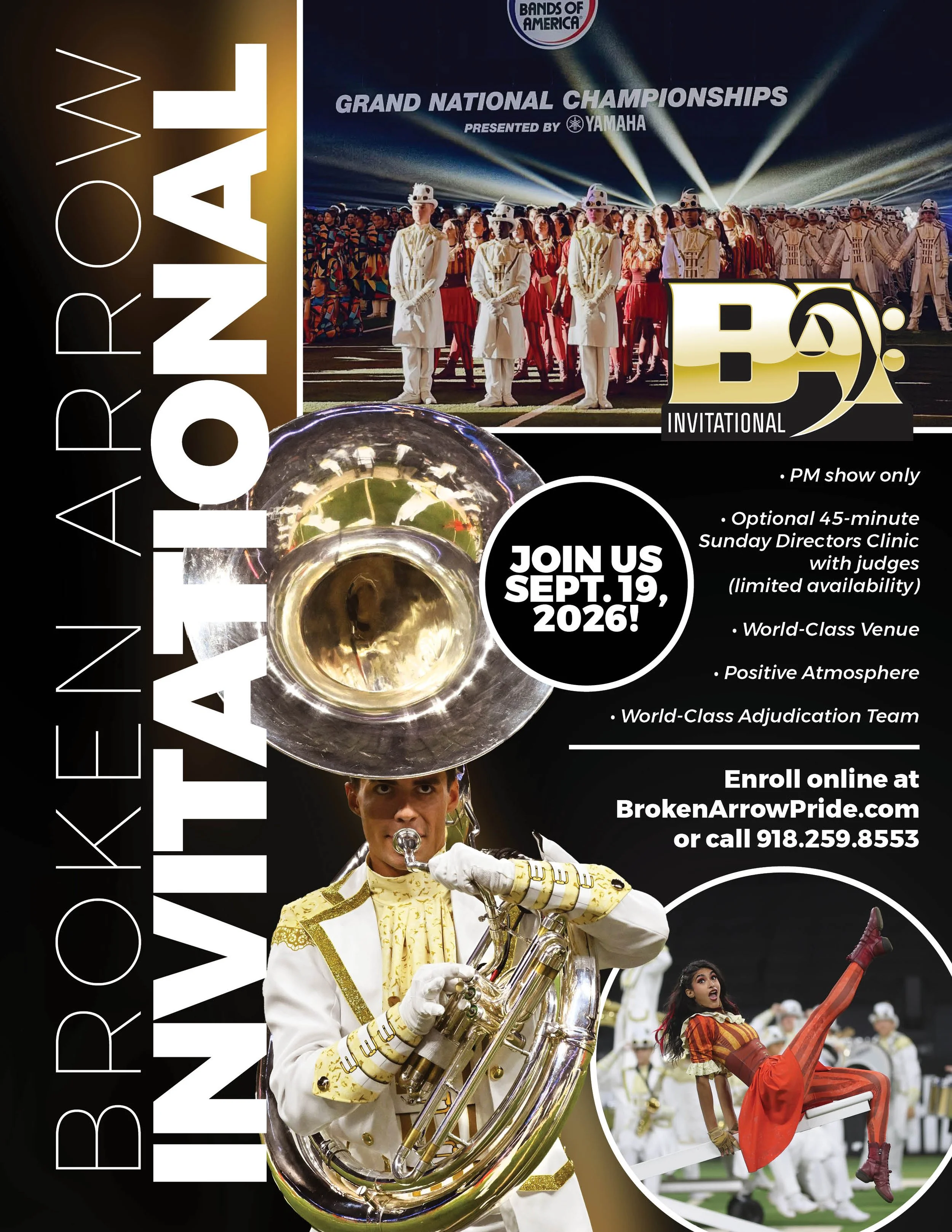 Broken Arrow Invitational Marching Band Full Video 2025 | TikTok, image size:2500x3235