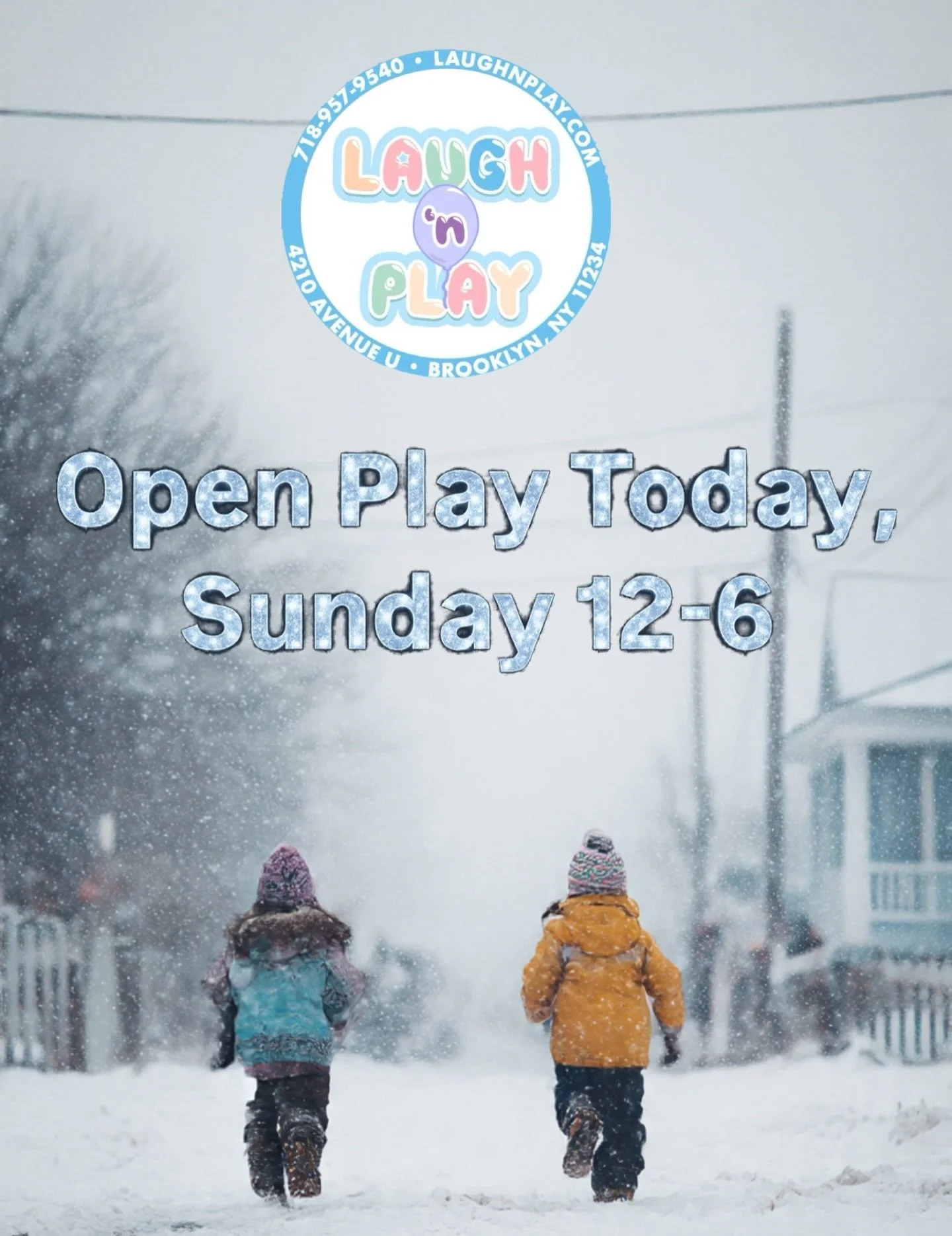 Sunday, December 14th
Open Play 12-6 Today ❄️