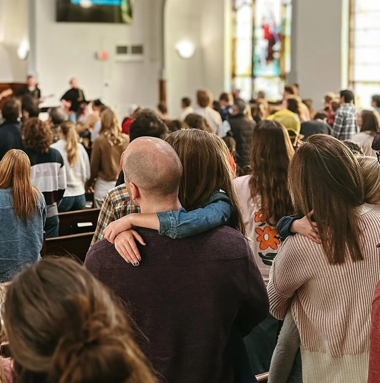 Family Worship this Sunday! Every time we have a 5th Sunday in a month, we bring our families in with us for the entire service. This accomplishes several values we have.

One is that we believe children are a blessing from God and that having our wh