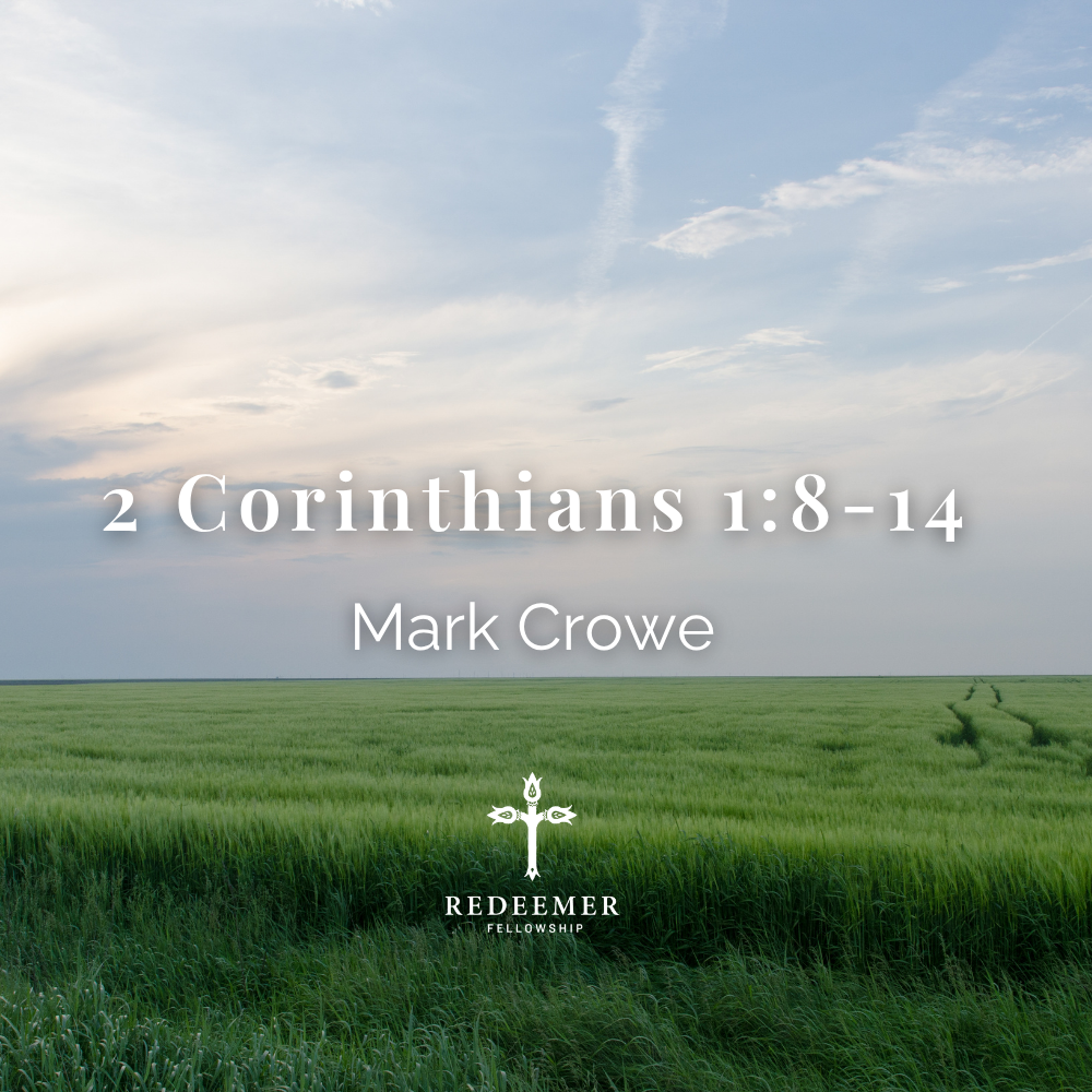 2 Corinthians 1:8-14