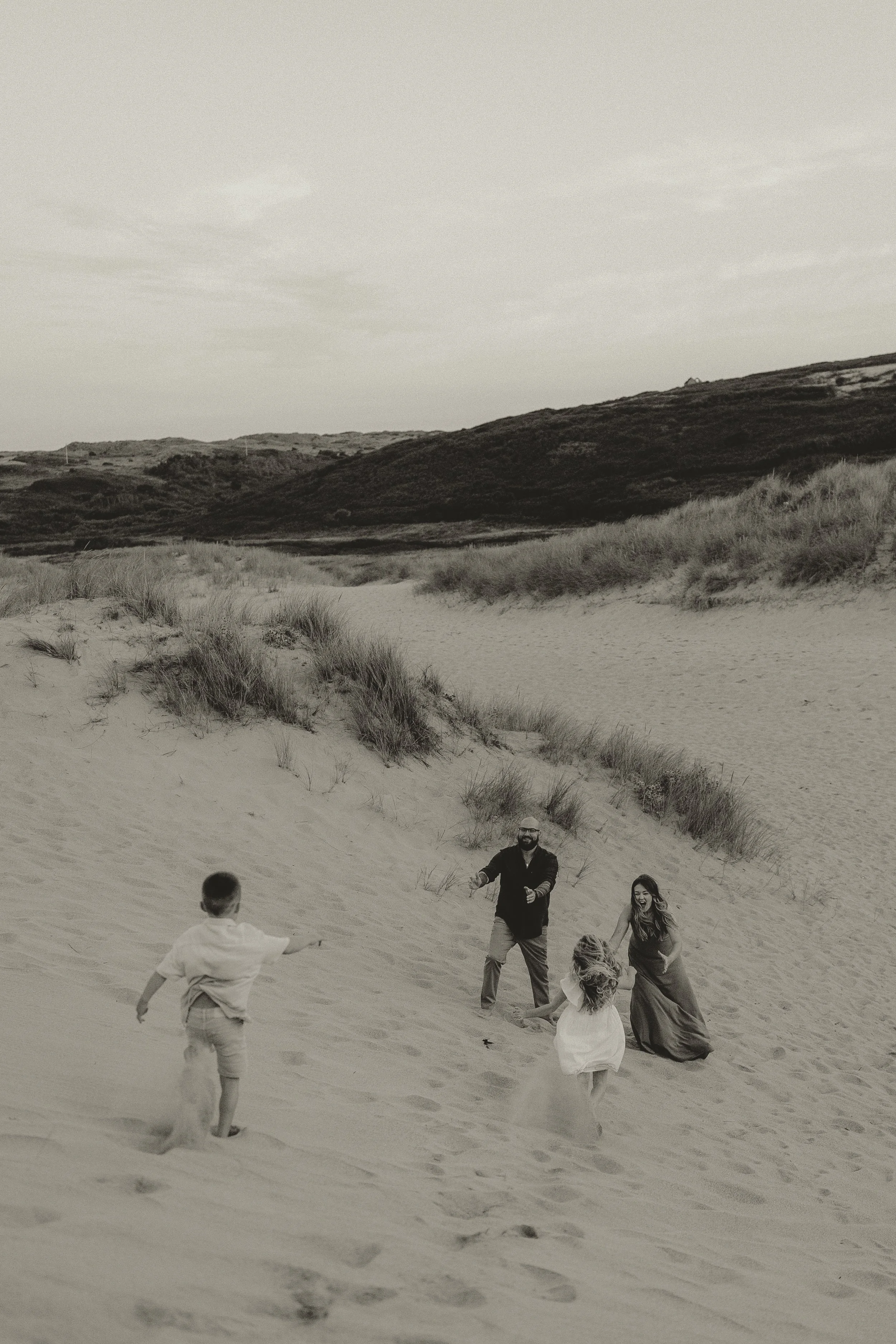 Documentary family moment captured with a soft, film-inspired aesthetic