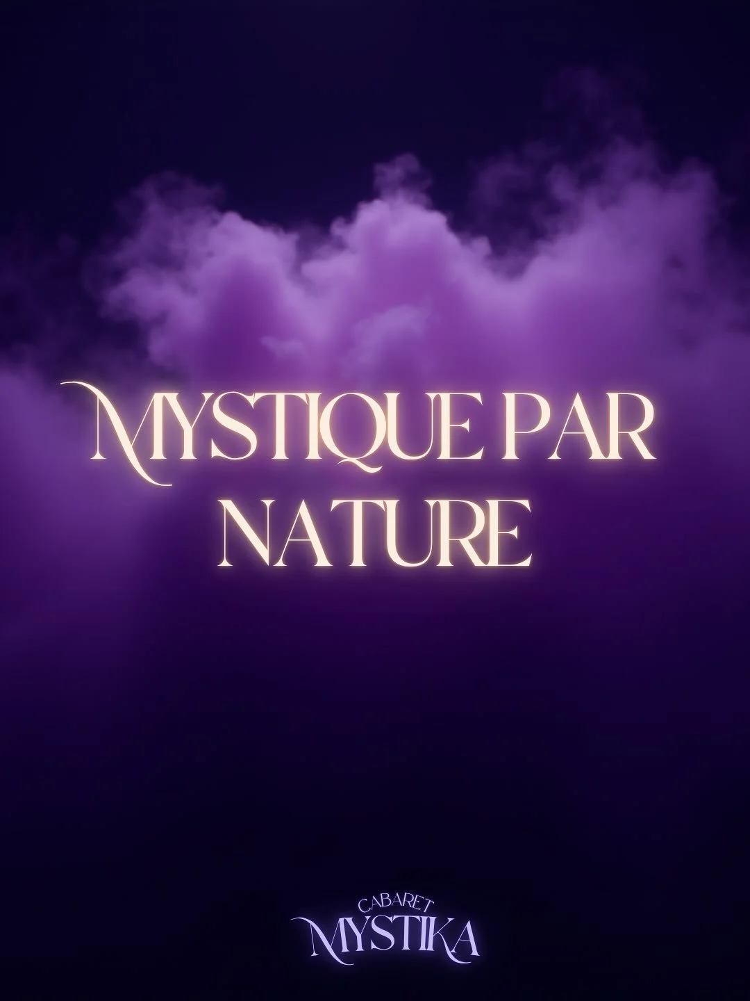 💫Le 10/10 un portail s&rsquo;ouvre  
MYSTIQUE &amp; MAGN&Eacute;TIQUE, une prestation alchimique gratuite pour r&eacute;veiller ta souverainet&eacute; de lumi&egrave;re et de mati&egrave;re. 
Un cabaret vivant, sacr&eacute;, incarn&eacute;.
Par le m