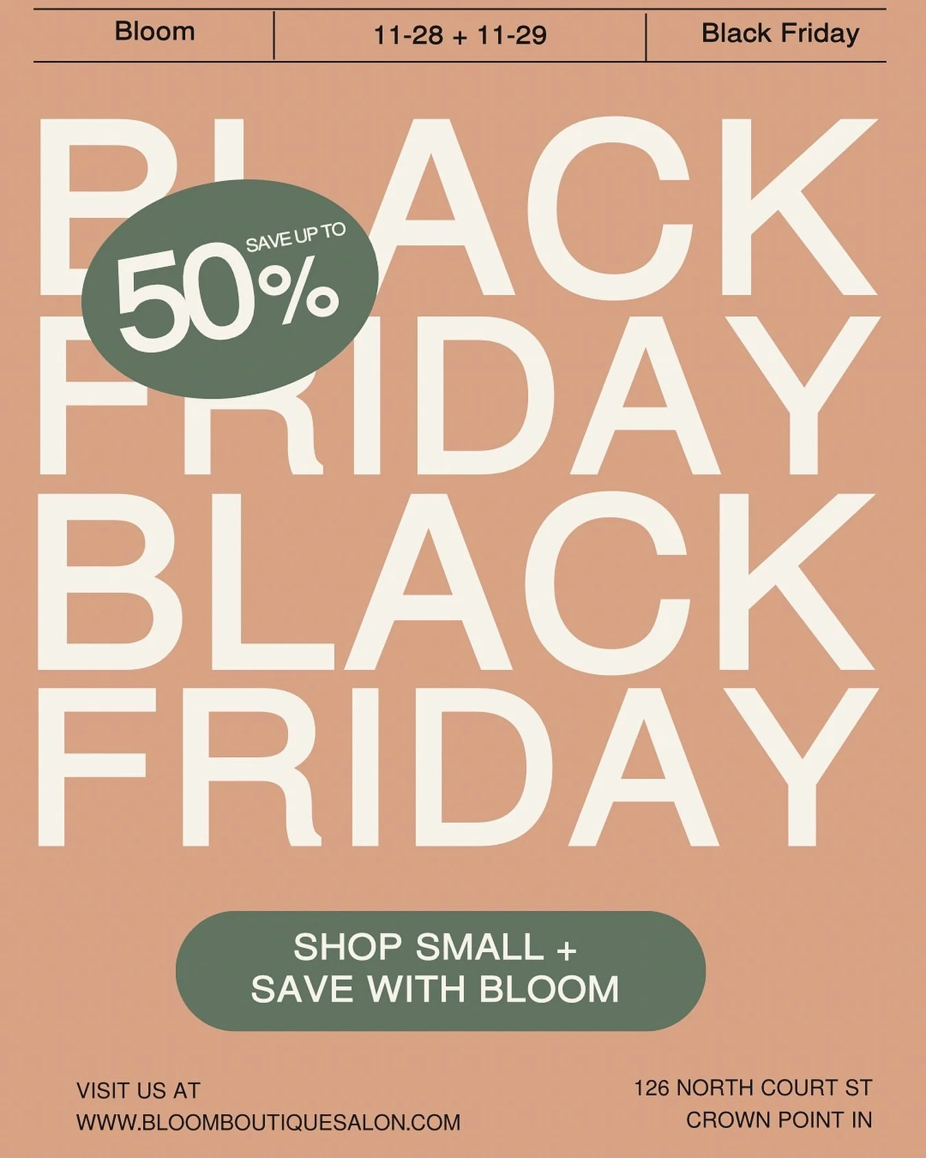 The BIGGEST sales event of the year happening soon. Mark your calendar , trust us you don&rsquo;t want to miss this 🛍️💕🫶🏼