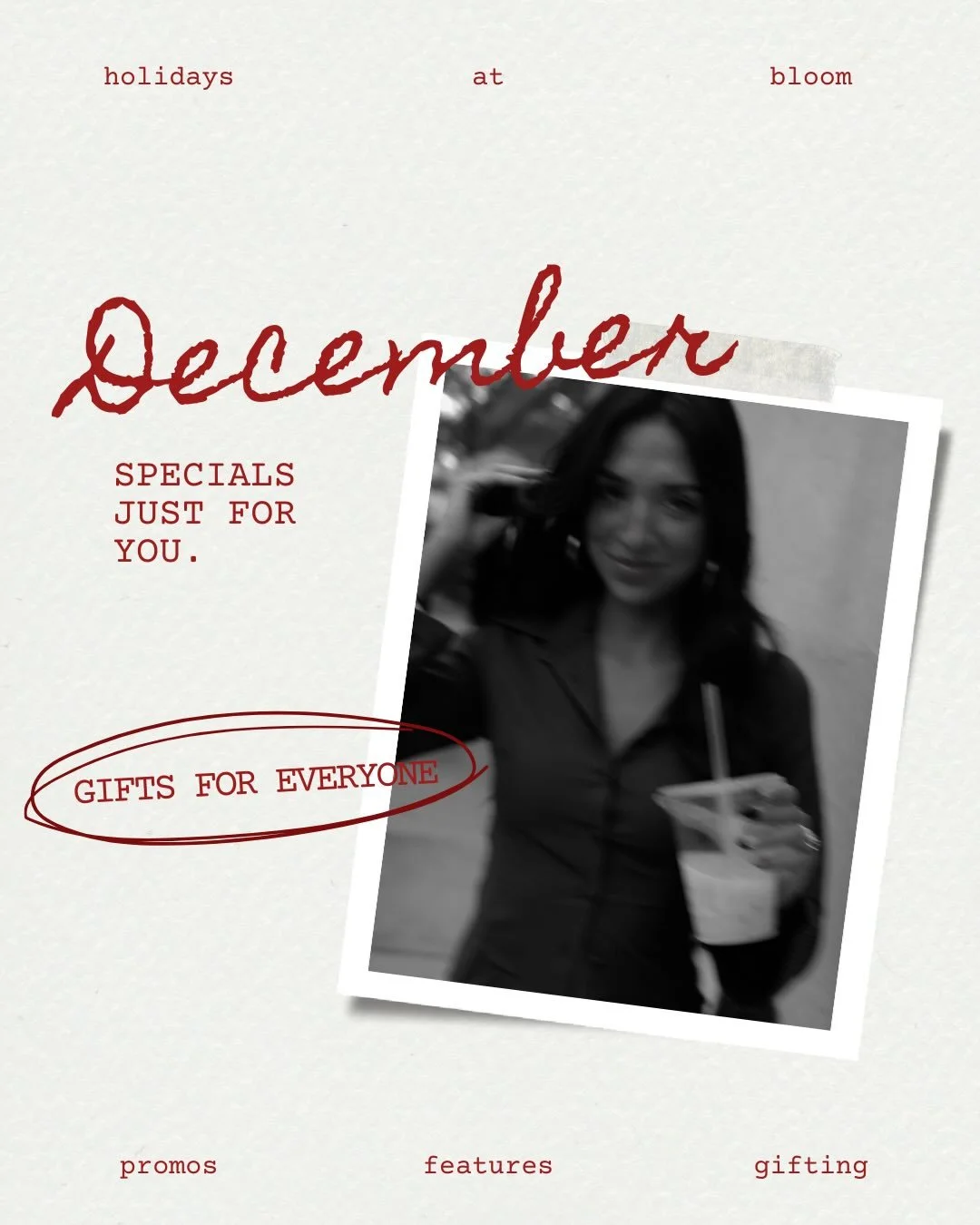 DECEMBER FEATURES🎄&hearts;️

December is our reminder to slow down, shine bright, and treat ourselves with a little extra care. As we wrap up the year, we hope you find moments of peace, joy, and a little sparkle just for you. Let us help you end th