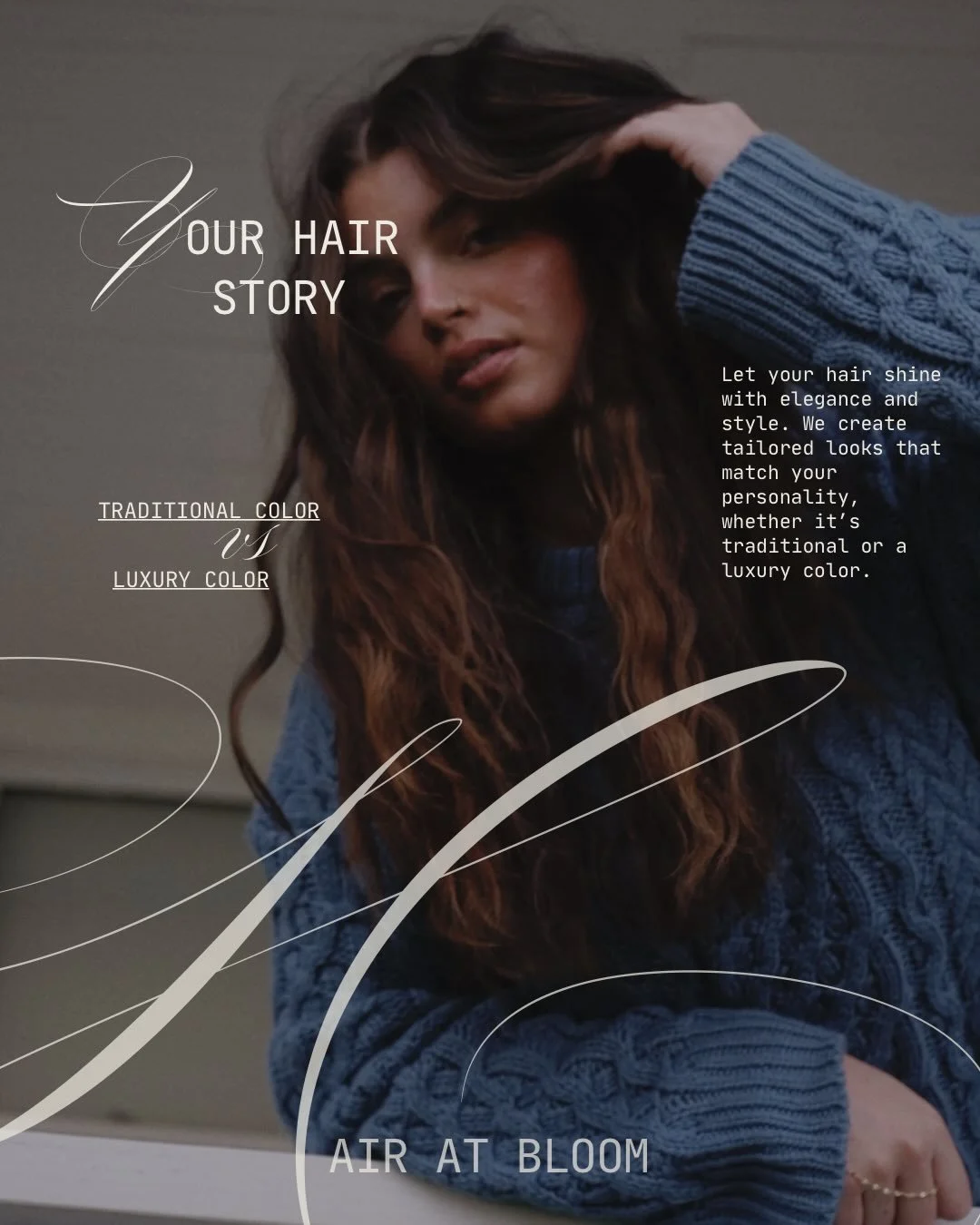 Your hair story starts here ☁️

Whether you&rsquo;re looking for a traditional or a luxury color, we can&rsquo;t wait to see you &amp; start your hair journey. If you aren&rsquo;t sure which treatment is best for you, call or visit us online and we c