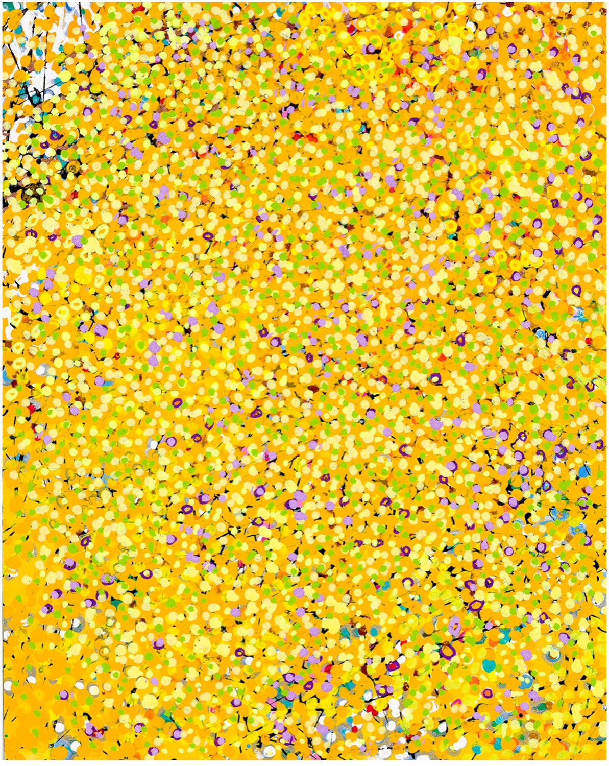 Gold Poplar Oil and Metallic Paint and
Acrylic Markers on Panel
10" x 8"
SKU: LP195 