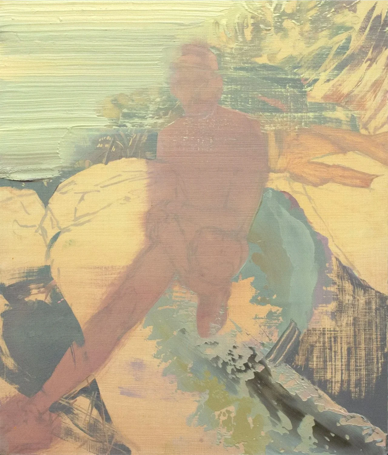 The Second to Last Time, 2025 Oil on Panel
16" x 12"
SKU: KRB103
 