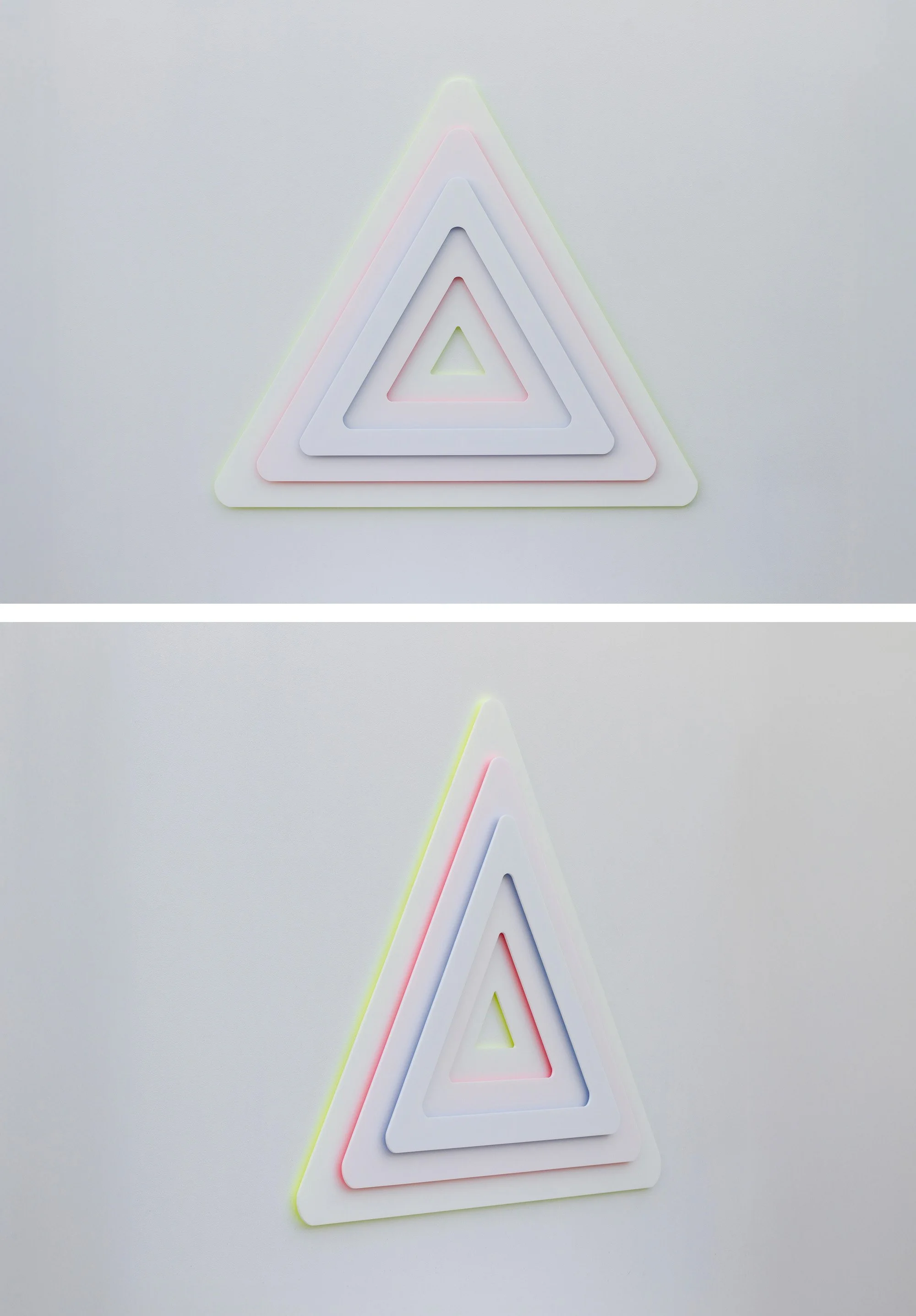 The Architecture of Forgiveness, 2026 
Enamel and Acrylic Panel
41" x 46.5" x 2.25"
SKU: END132
 