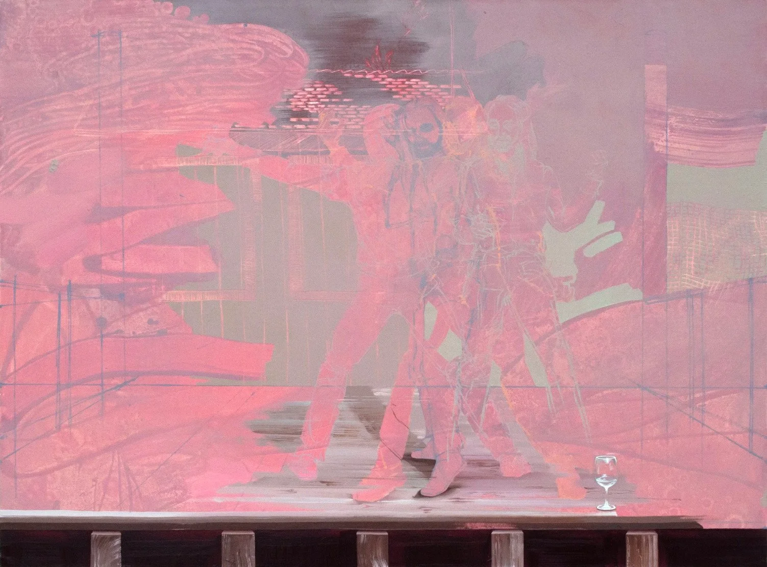 For You, My Darling, The Curtain Never Falls, 2026 Oil on Canvas
36" x 48"
SKU: KRB102
 