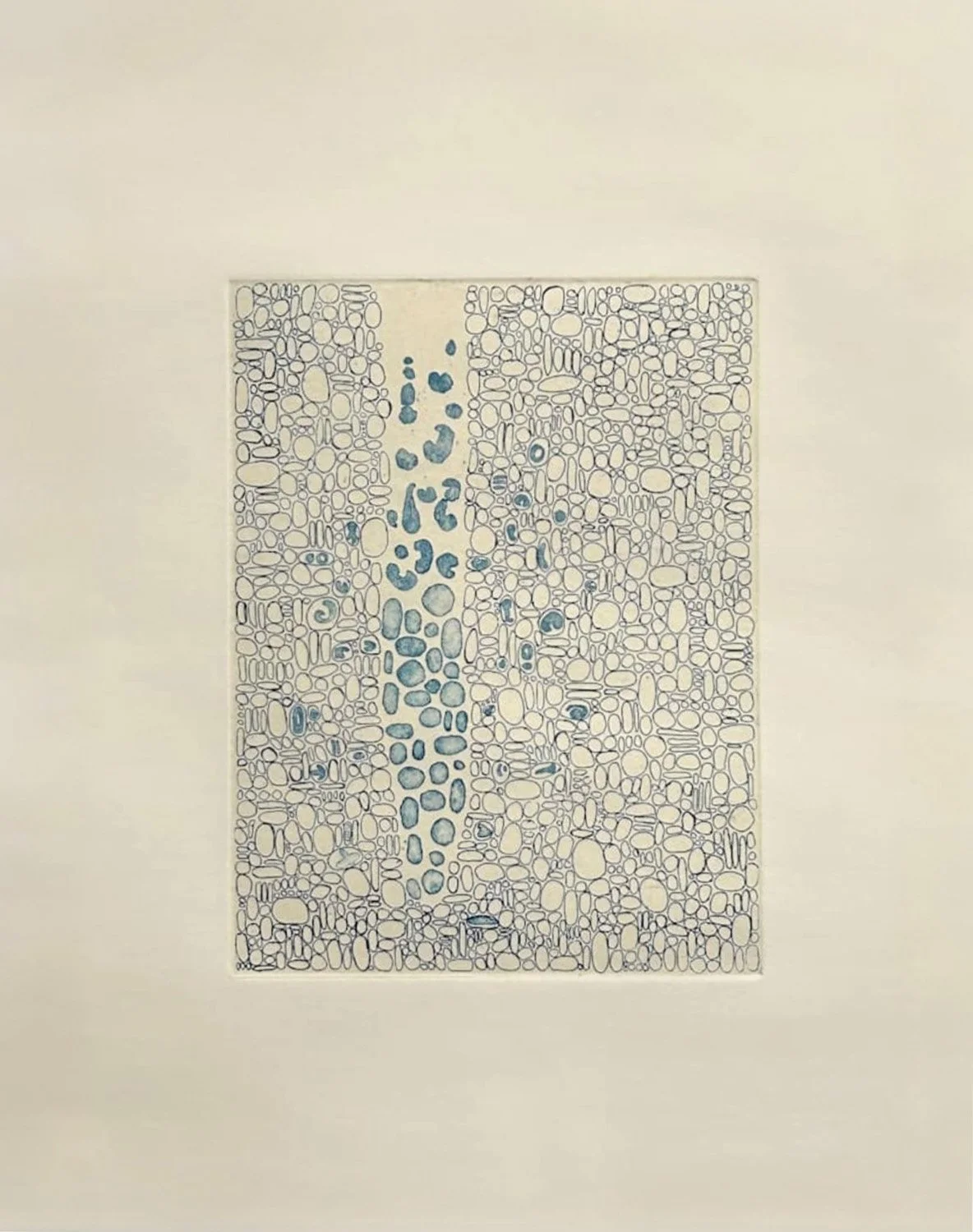 Aquifer 2/6 Line Etching and Aquatint  with Chine Collé on Rag Paper
15" x 11"
SKU: SC110
 