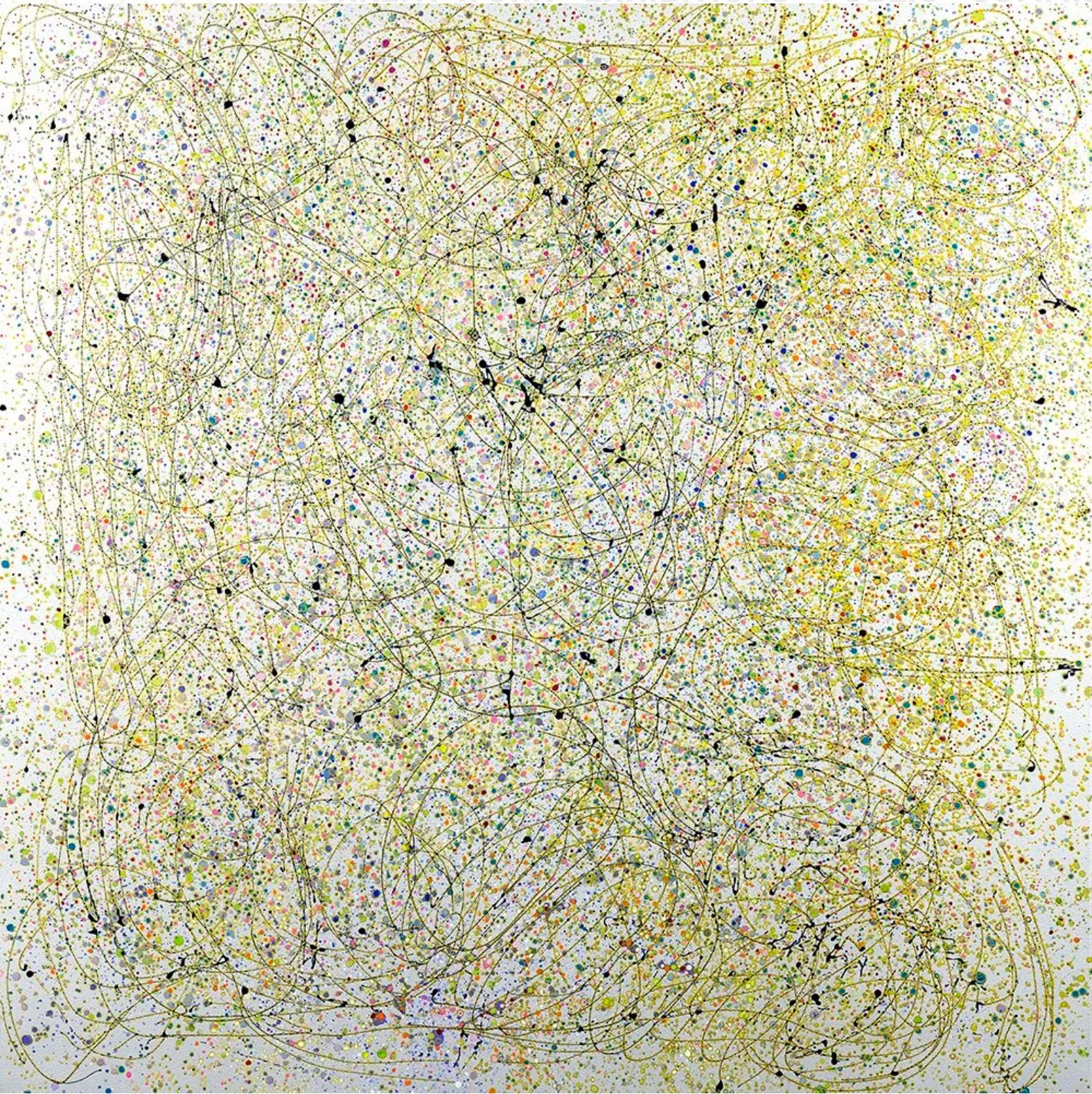 Convergence, 2023 Oil, Metallic Paint and
Acrylic Markers on Canvas
60" x 60"
SKU: LP194
 