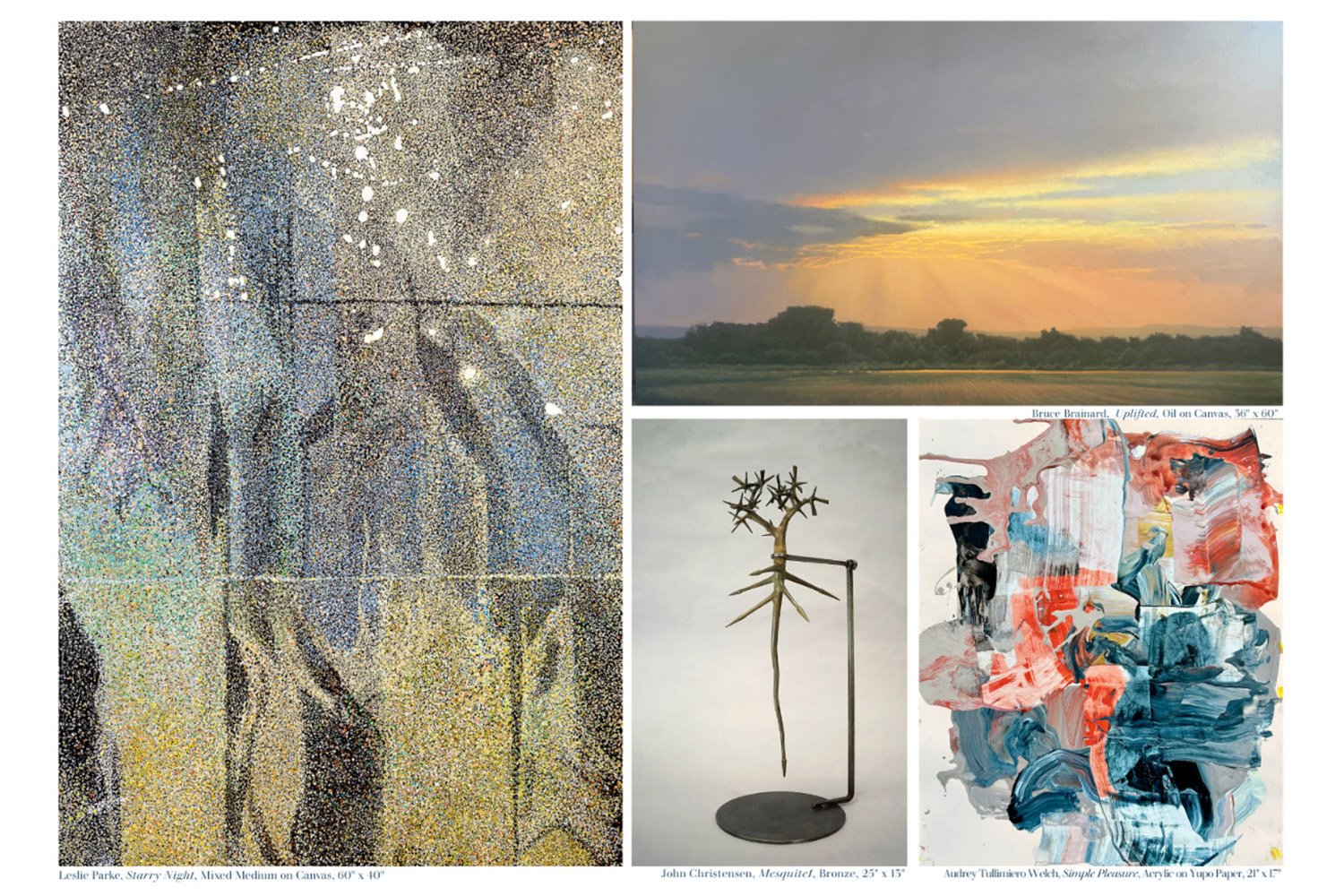  CURRENT  EXHIBITION   
 FUTURE FORWARD   
December 4 - February 28, 2026  
A percentage of proceeds from this exhibition will be donated to the National MS Society. 