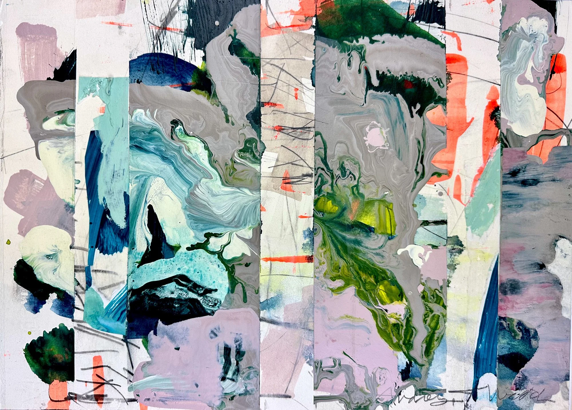 Book Of two Ways 9, 2020 Graphite and Acrylic on Paper
11" x 15"
SKU: ATW103
 