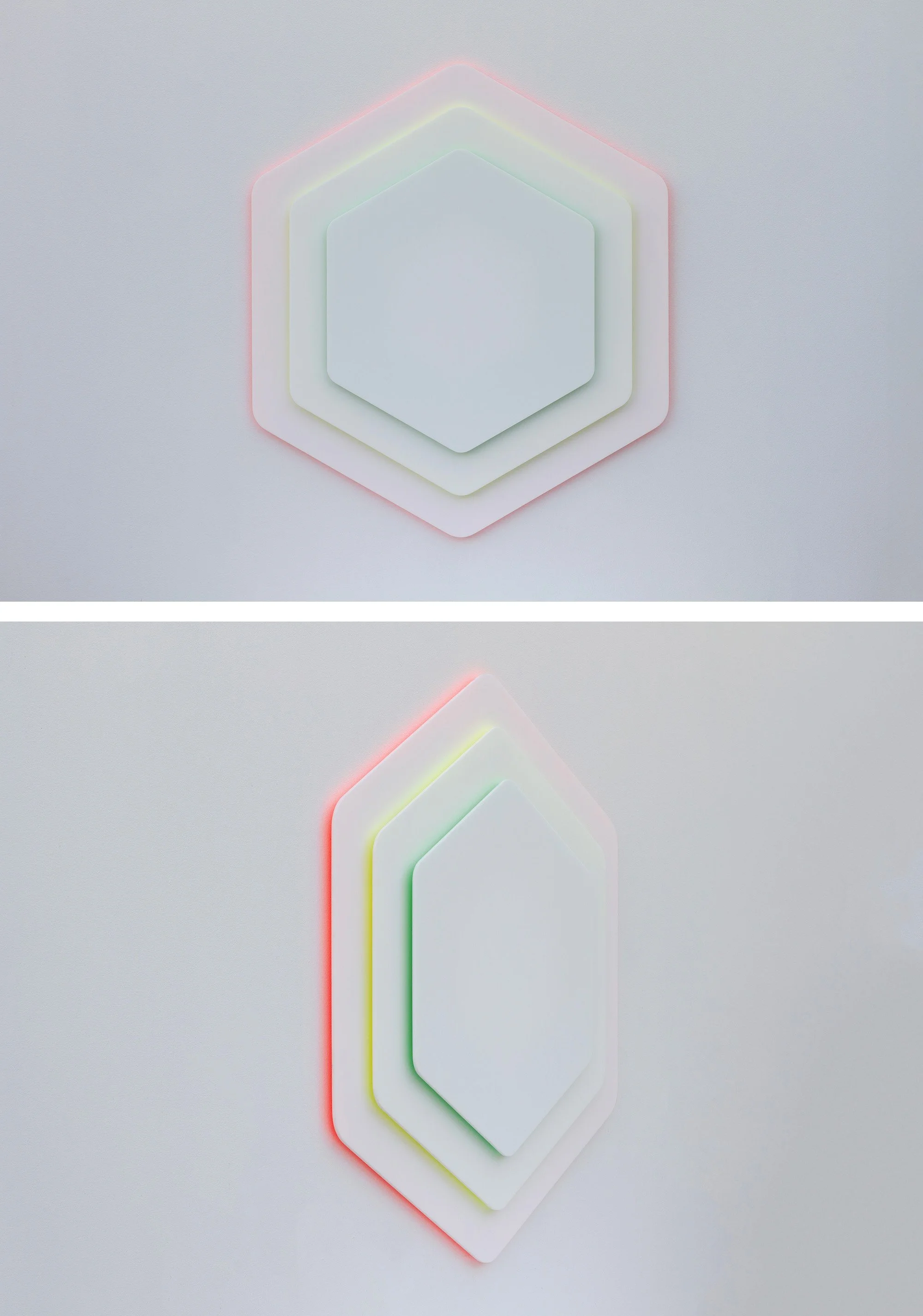 For the Love of Common Ground, 2026 
Enamel and Acrylic Panel
33.7" x 29.7" x 2.25"
SKU: END139
 