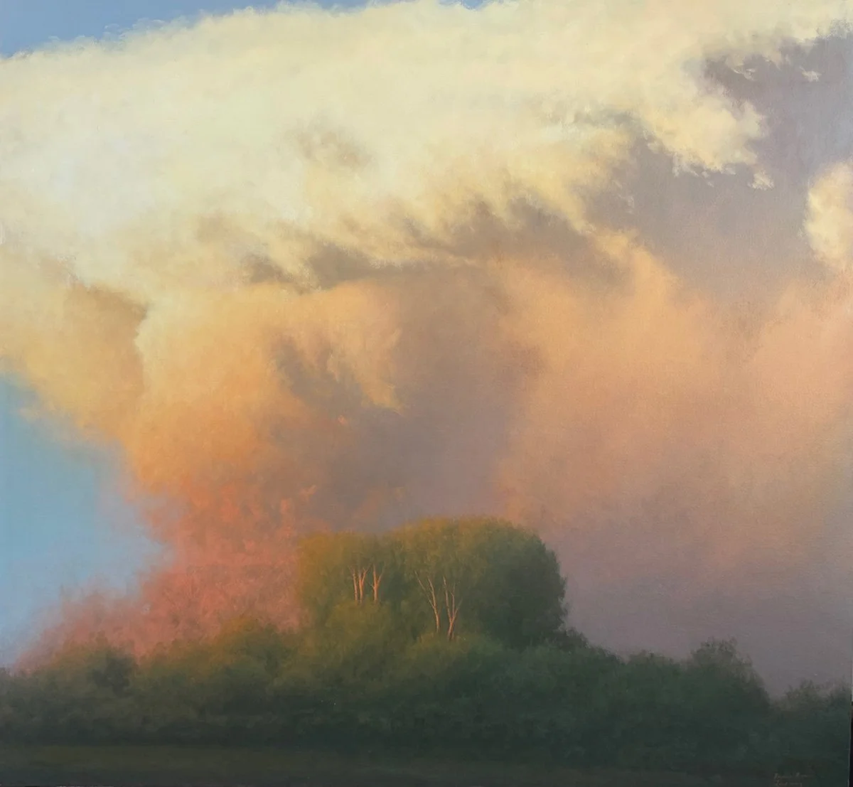 Imposing, 2025 Oil on Canvas
48" x 52" x 1.25"
SKU: BR152
 