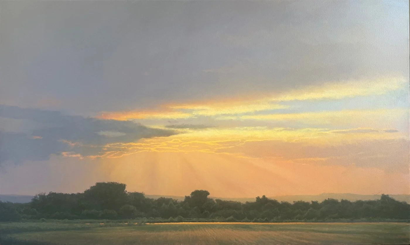 Uplifted, 2025 Oil on Canvas
36" x 60" x 1.25"
SKU: BR151
 