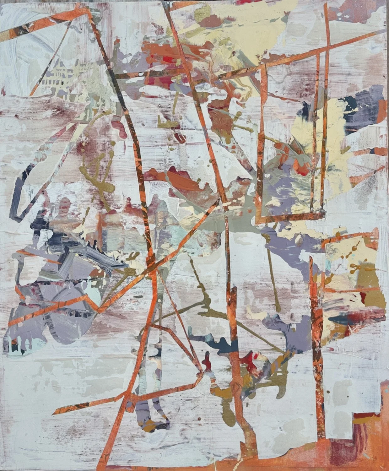 Tree, Map, Body, Pouch Cove Acrylic and Plaster on Canvas
48" x 40"
SKU: ATW111
 