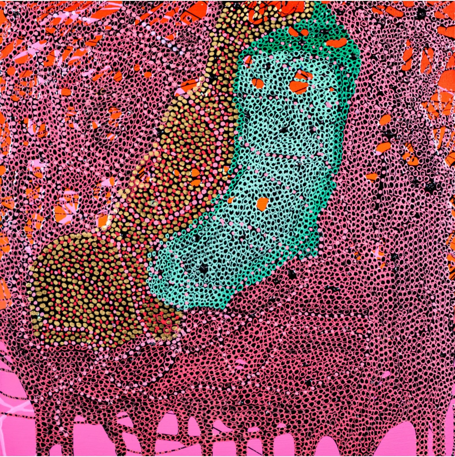 Cacoon, 2024 Oil and Acrylic on Panel
10" x 10" x 1.5"
SKU: LP180
 