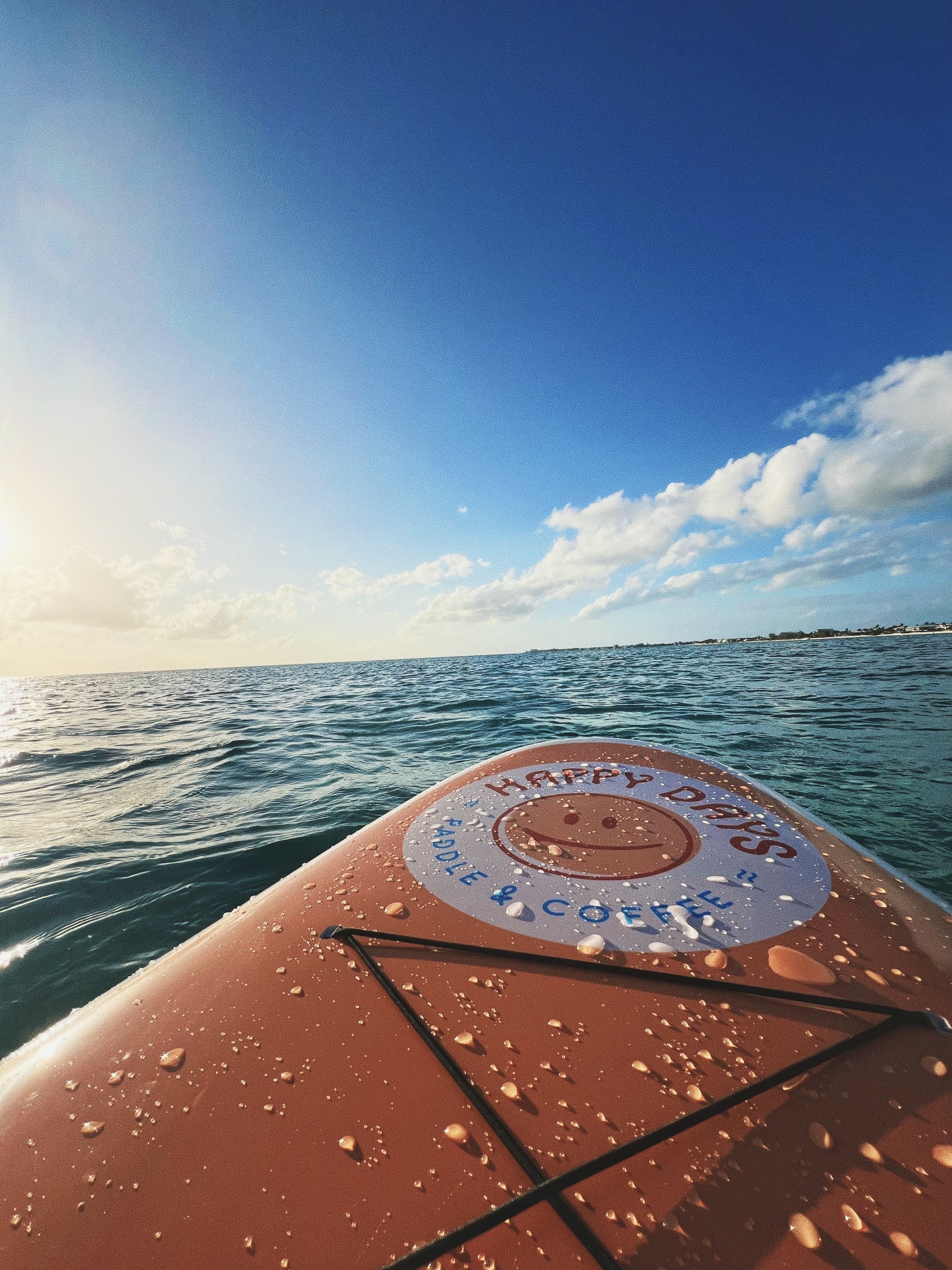 happy days paddleboarding grand cayman 