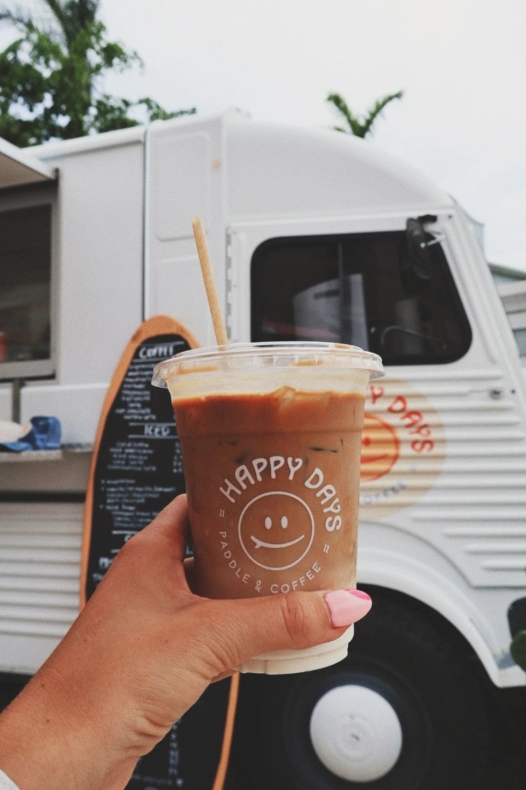 iced coffee happy days cayman islands