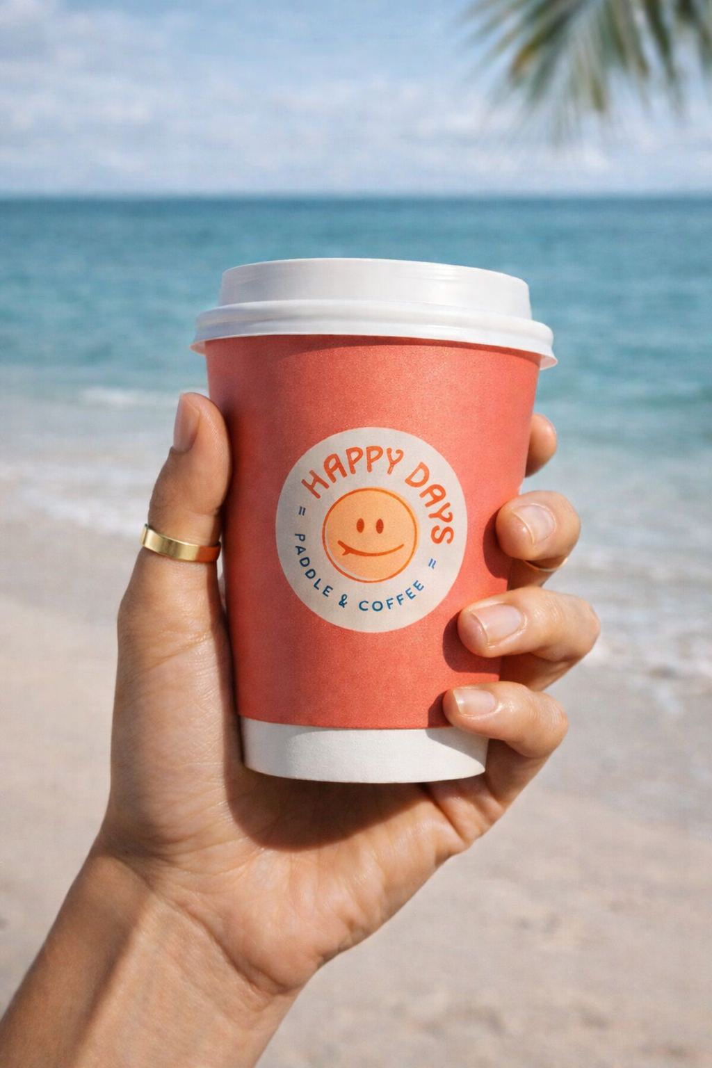 Happy Days Coffee Truck Branding